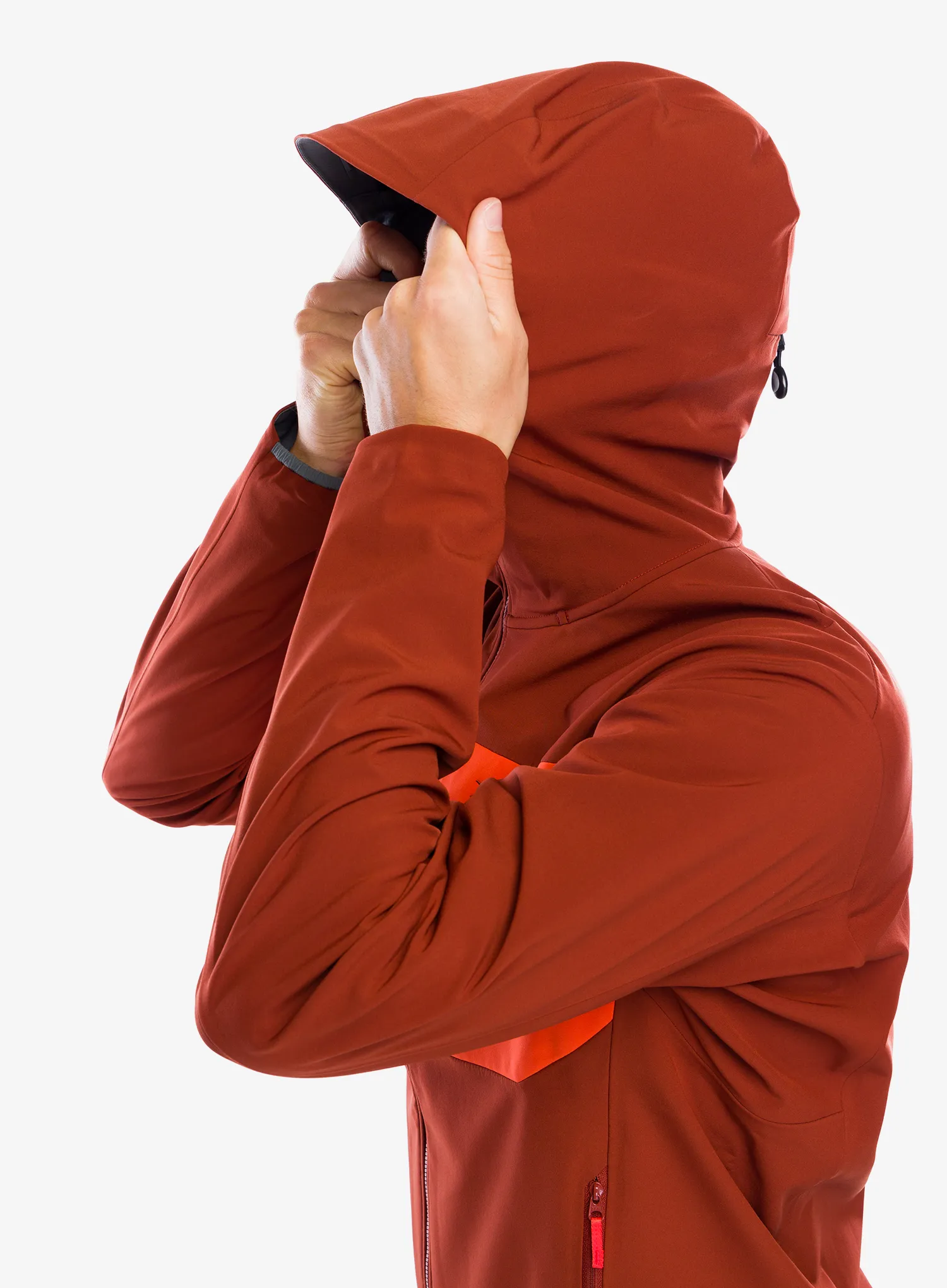 Куртка softshell Arcteryx Gamma MX Hoody - sequoia/solaris