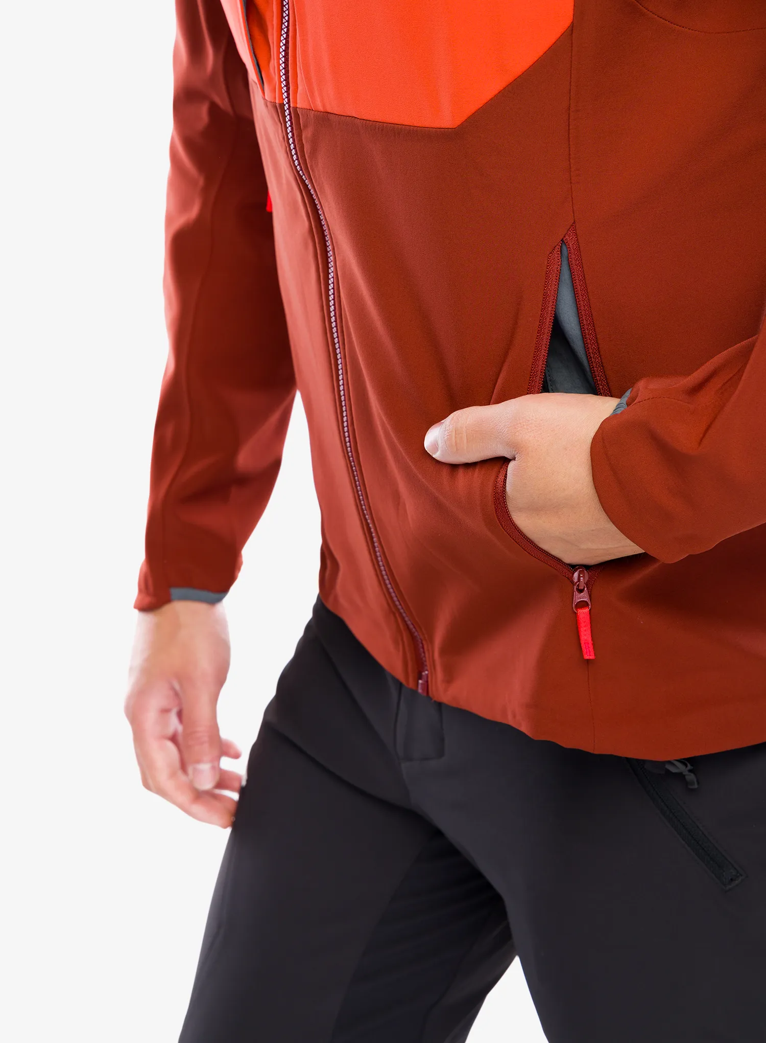 Куртка softshell Arcteryx Gamma MX Hoody - sequoia/solaris