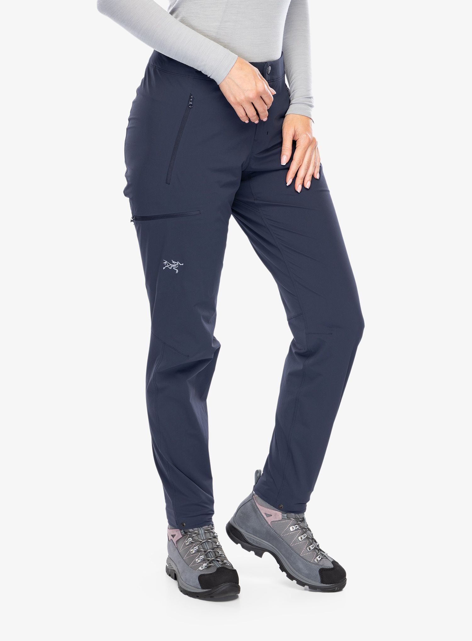 Штани трекінгові жіночі Arcteryx Gamma SL Pant Regular - blk sapphire