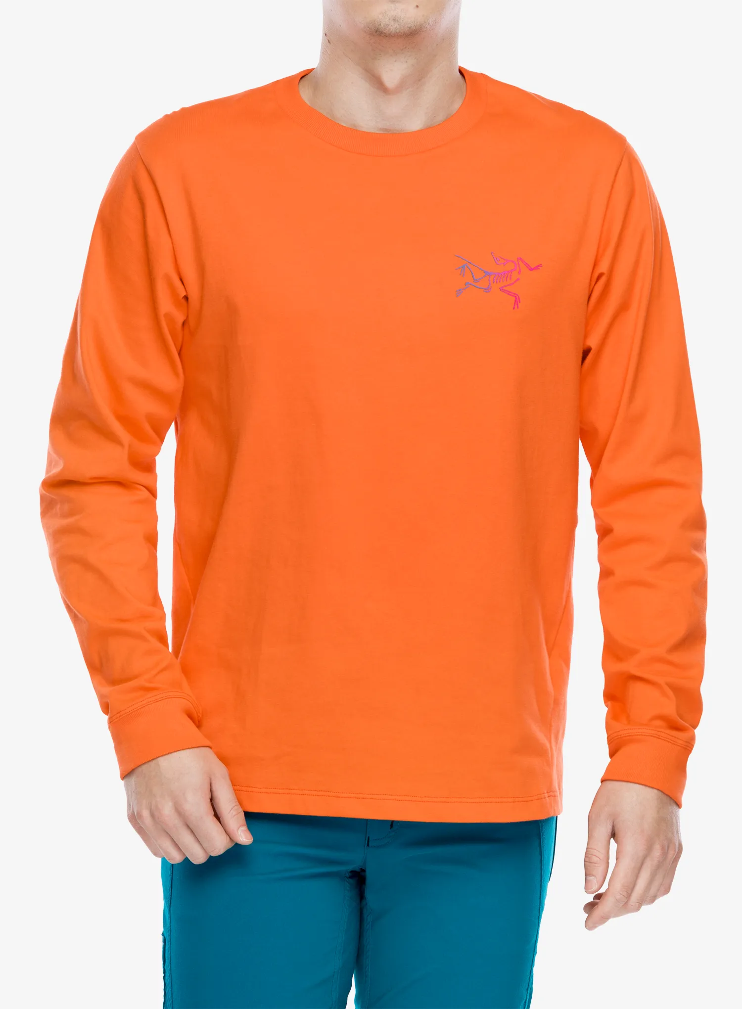 Кофта Arcteryx Kragg Cotton Heatmap LS - solaris/multi