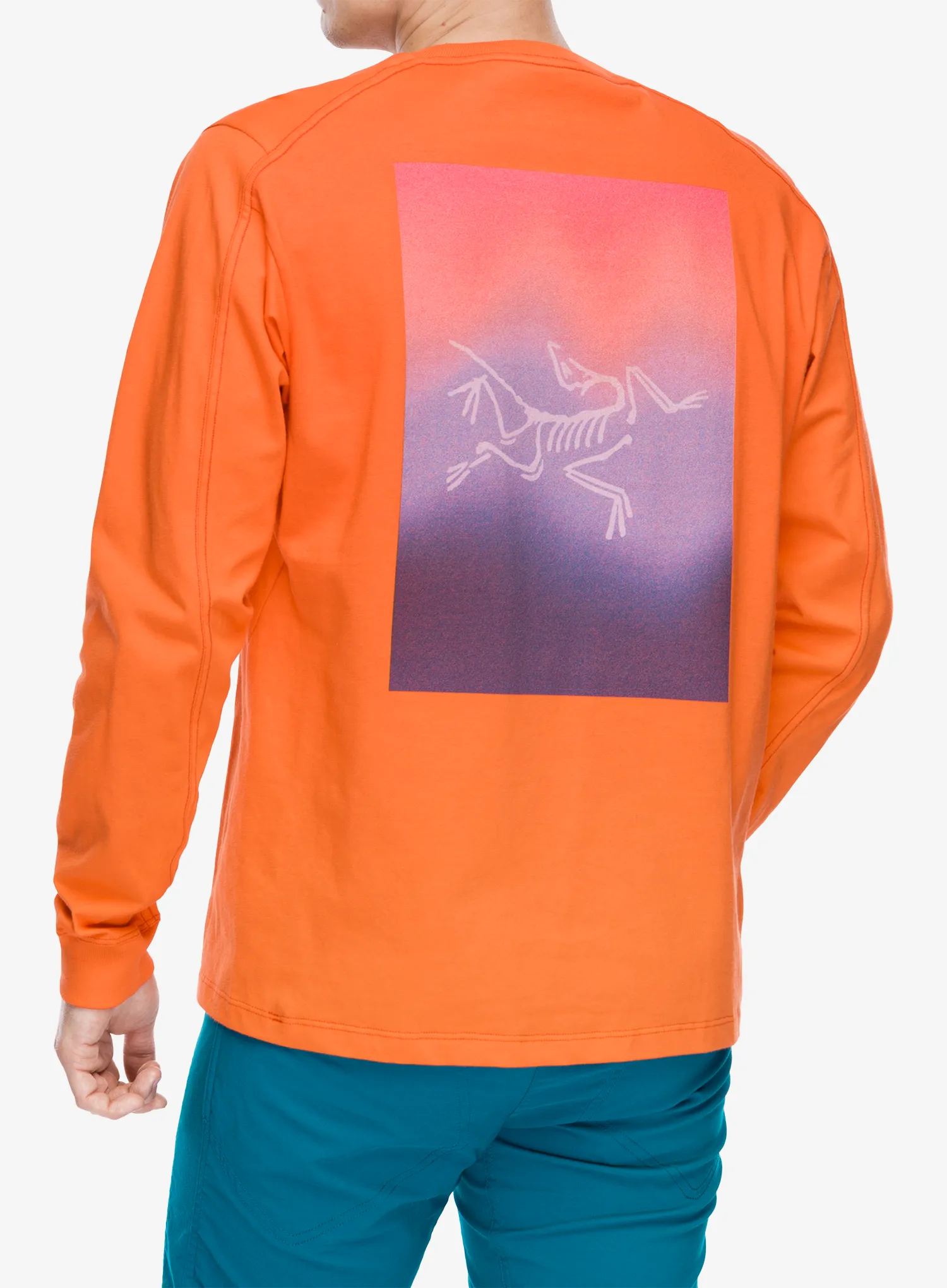 Кофта Arcteryx Kragg Cotton Heatmap LS - solaris/multi