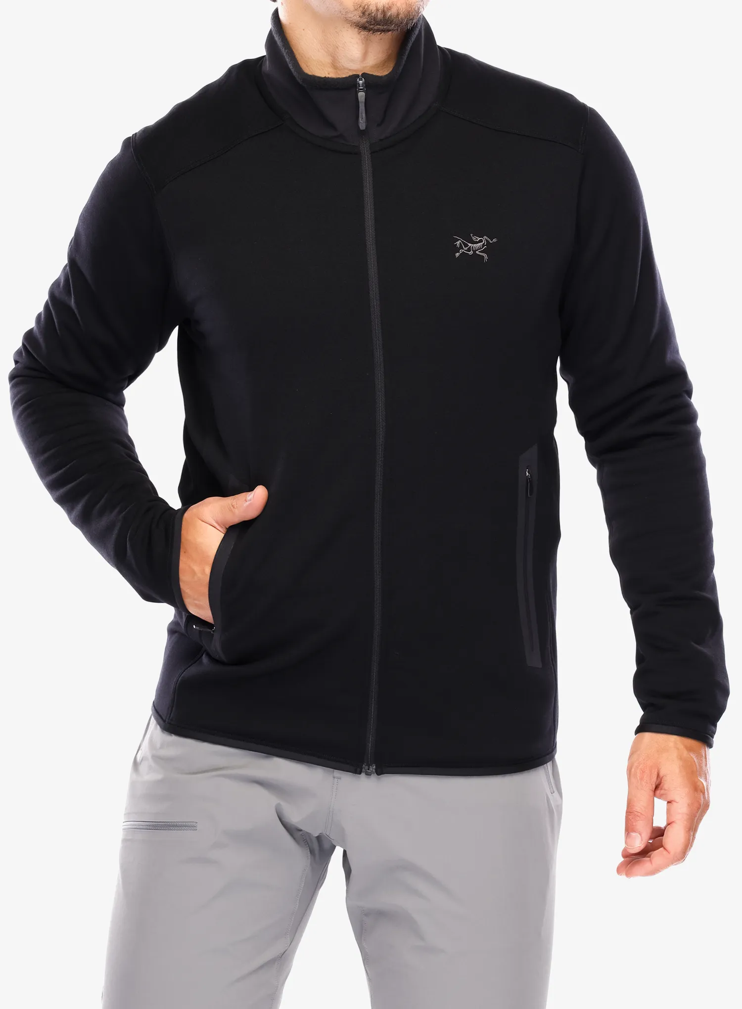 Кофта на блискавці Arcteryx Kyanite Jacket - black