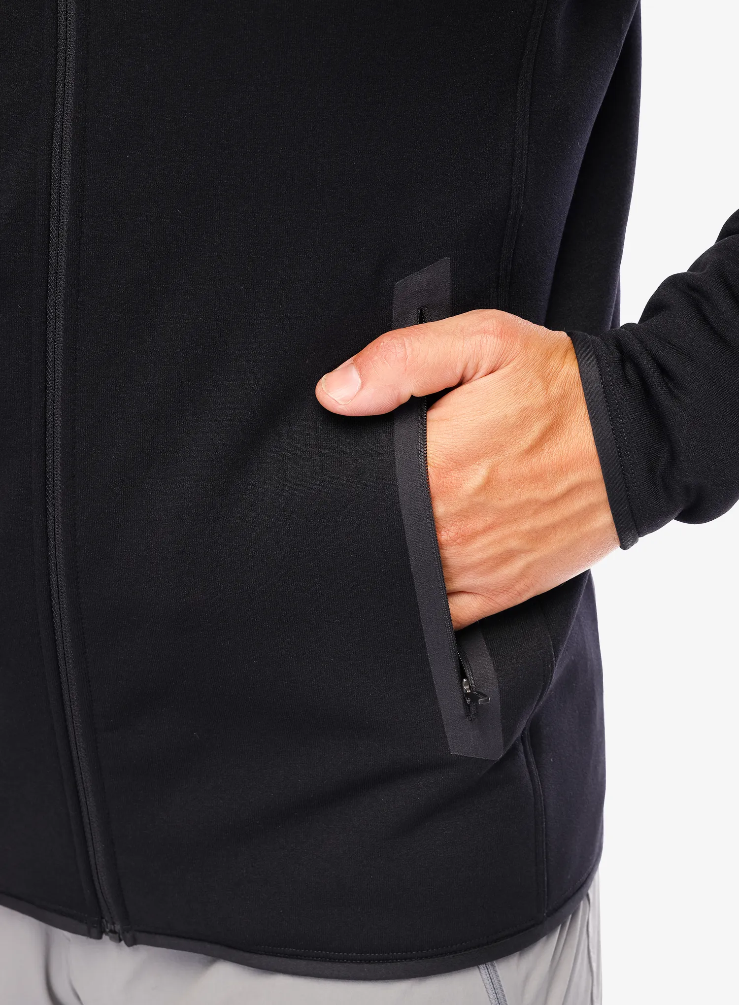 Кофта на блискавці Arcteryx Kyanite Jacket - black