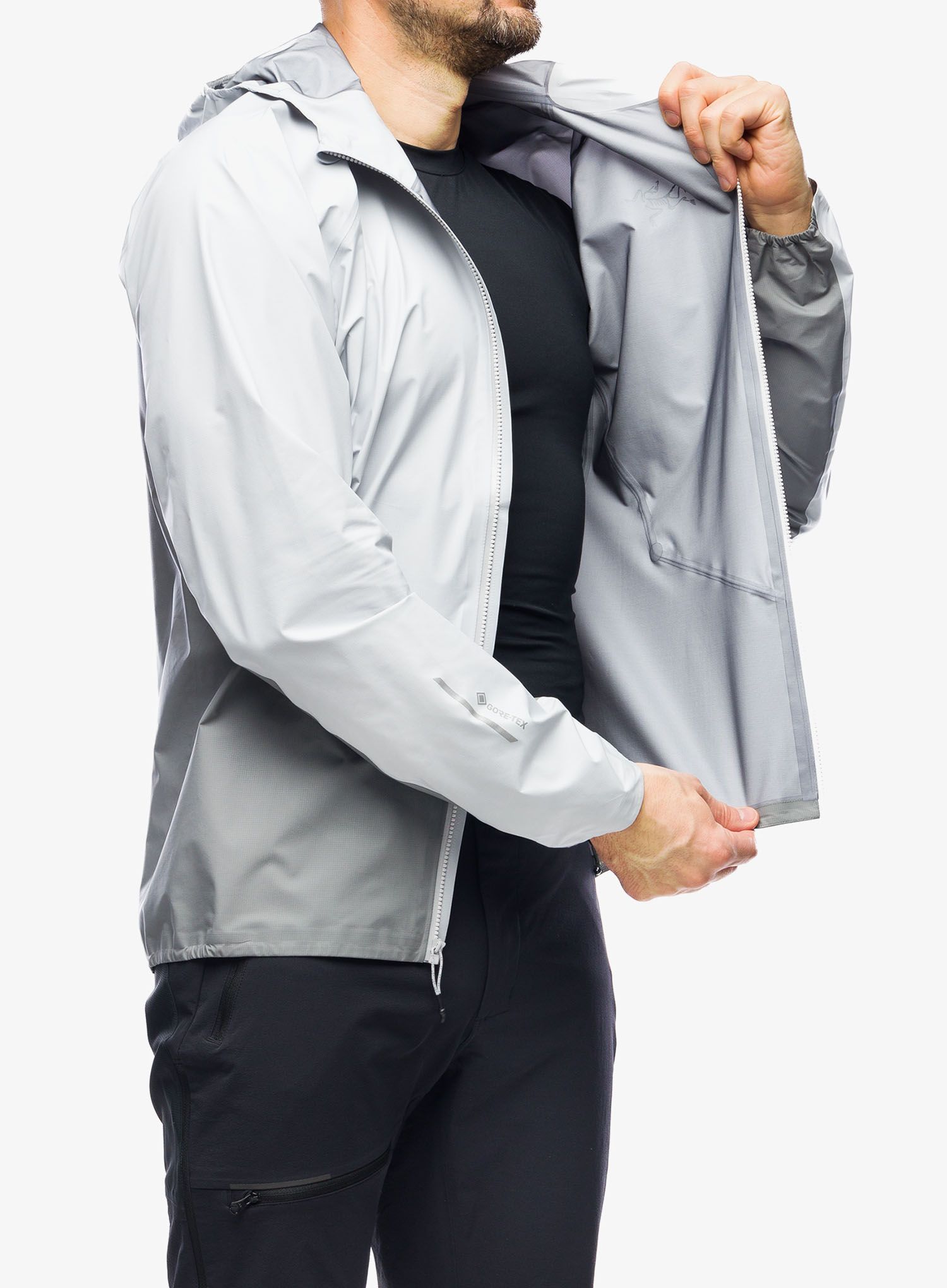 Куртка для бігу Arcteryx Norvan Shell Jacket - solitude/void