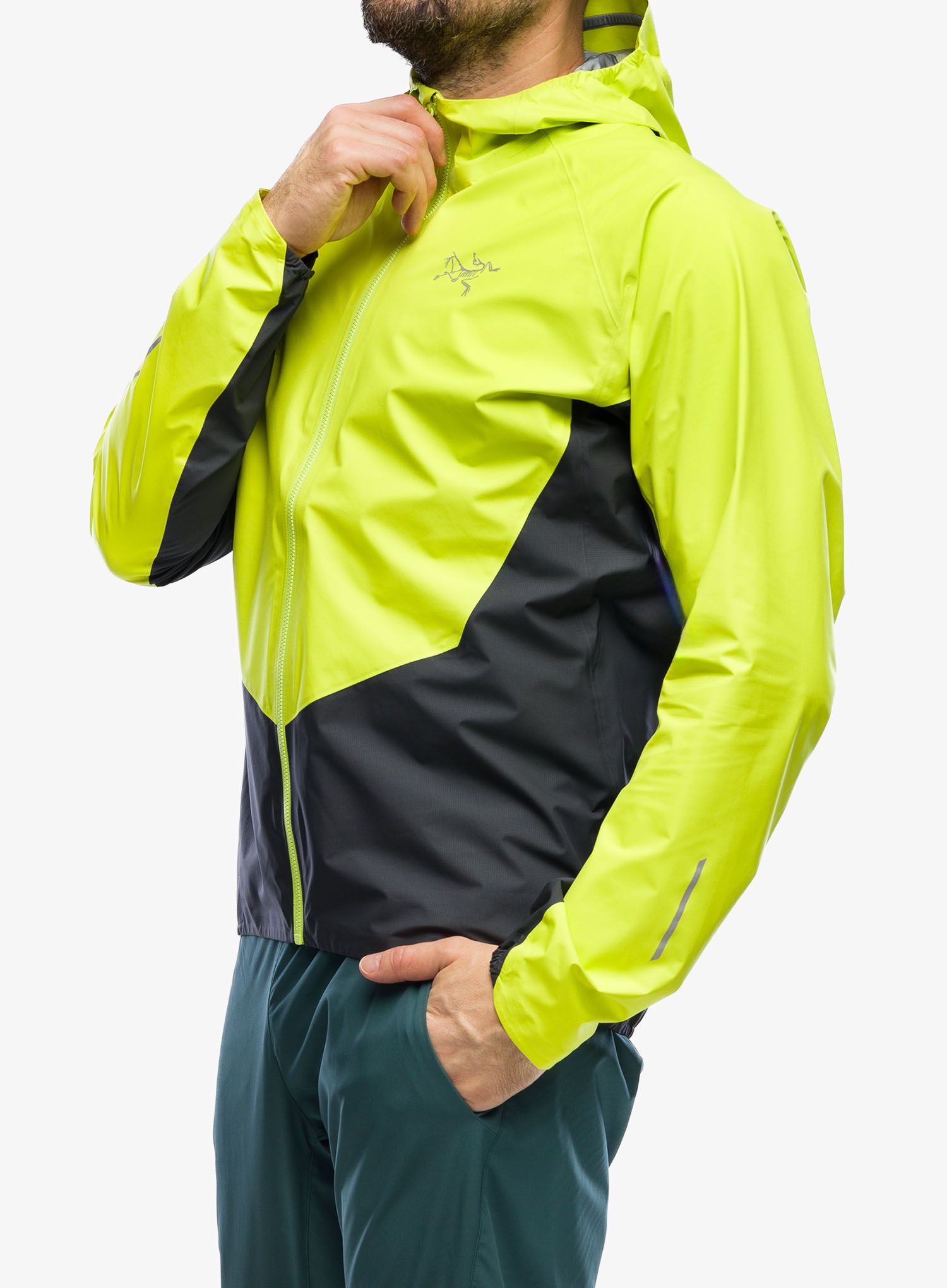Куртка для бігу Arcteryx Norvan Shell Jacket - sprint/graphite