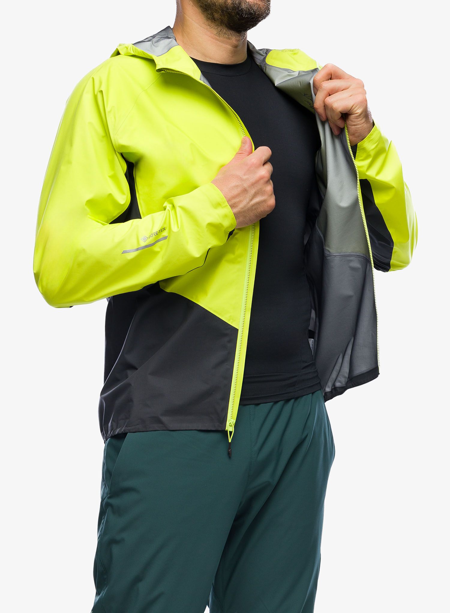 Куртка для бігу Arcteryx Norvan Shell Jacket - sprint/graphite