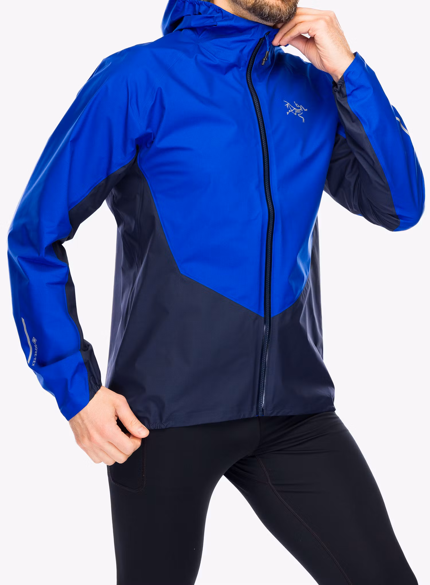 Куртка для бігу Arcteryx Norvan Shell Jacket - vitality/black sapphire