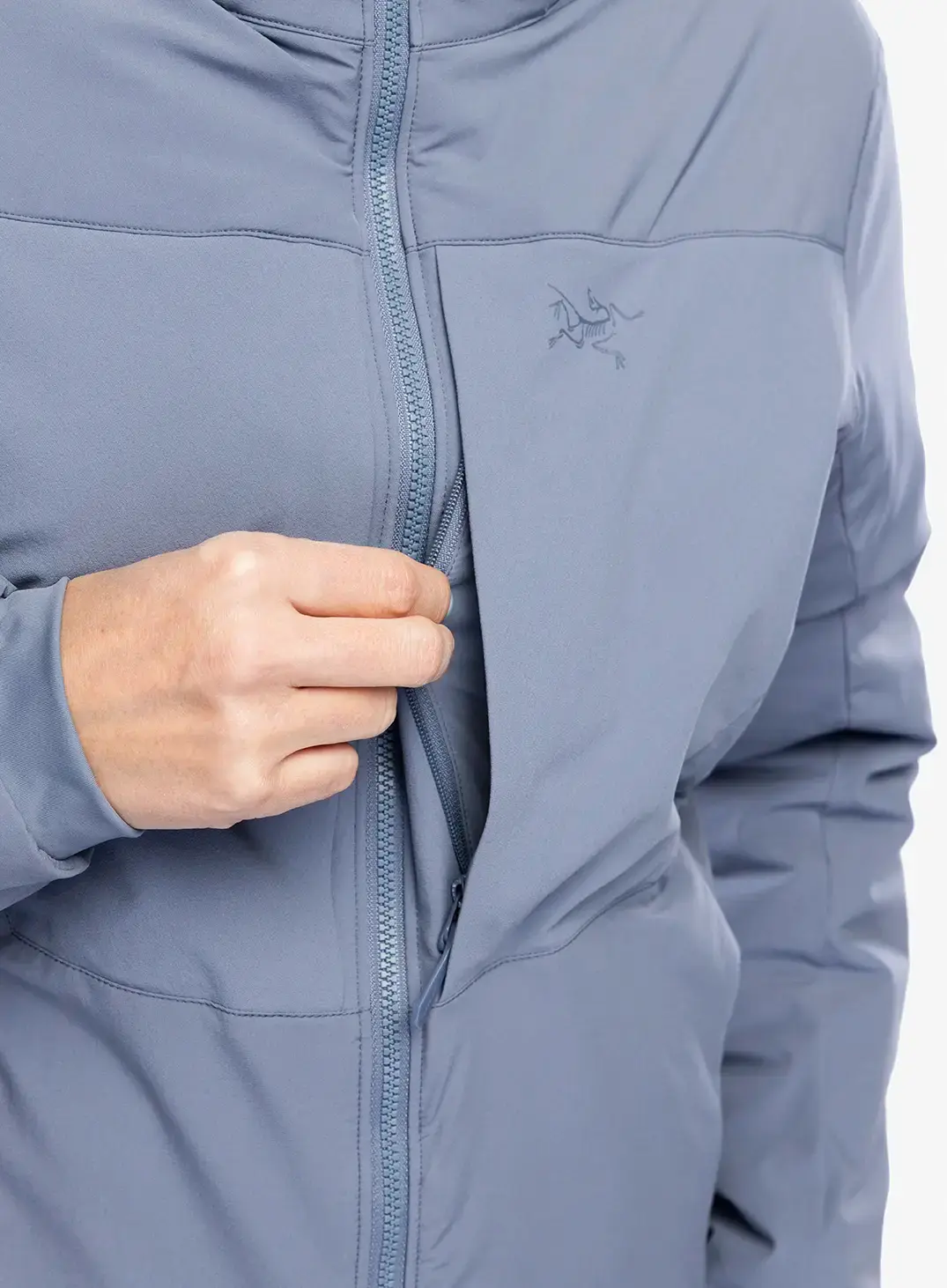 Куртка утеплена жіноча Arcteryx Proton Heavyweight Hoody - blue
