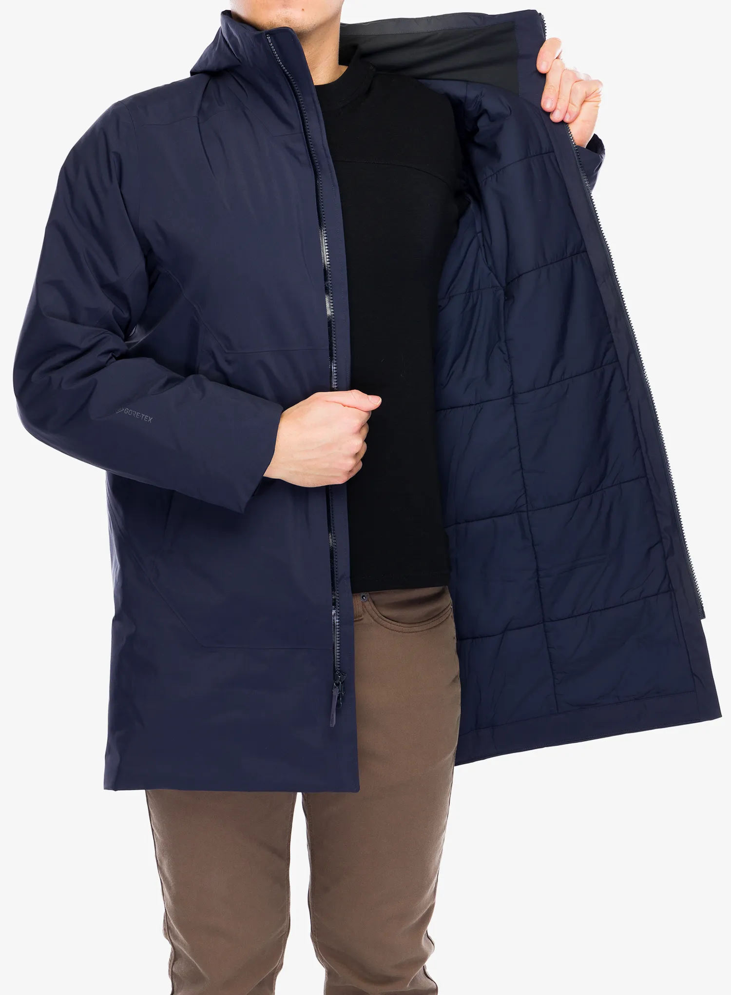 Пальто Arcteryx Ralle Parka - black sapphire