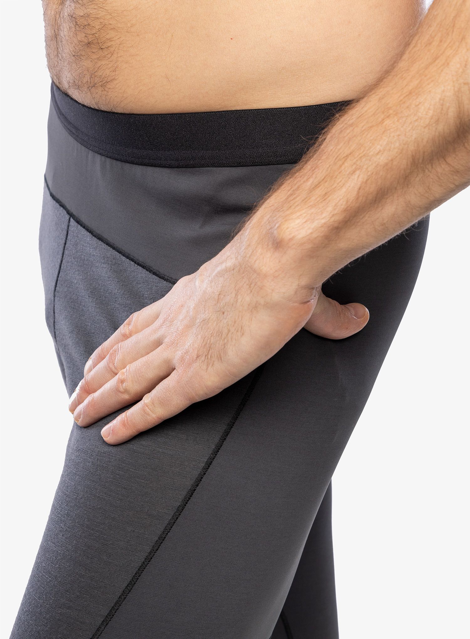 Термолегінси Arcteryx Rho Hybrid Bottom - graphite