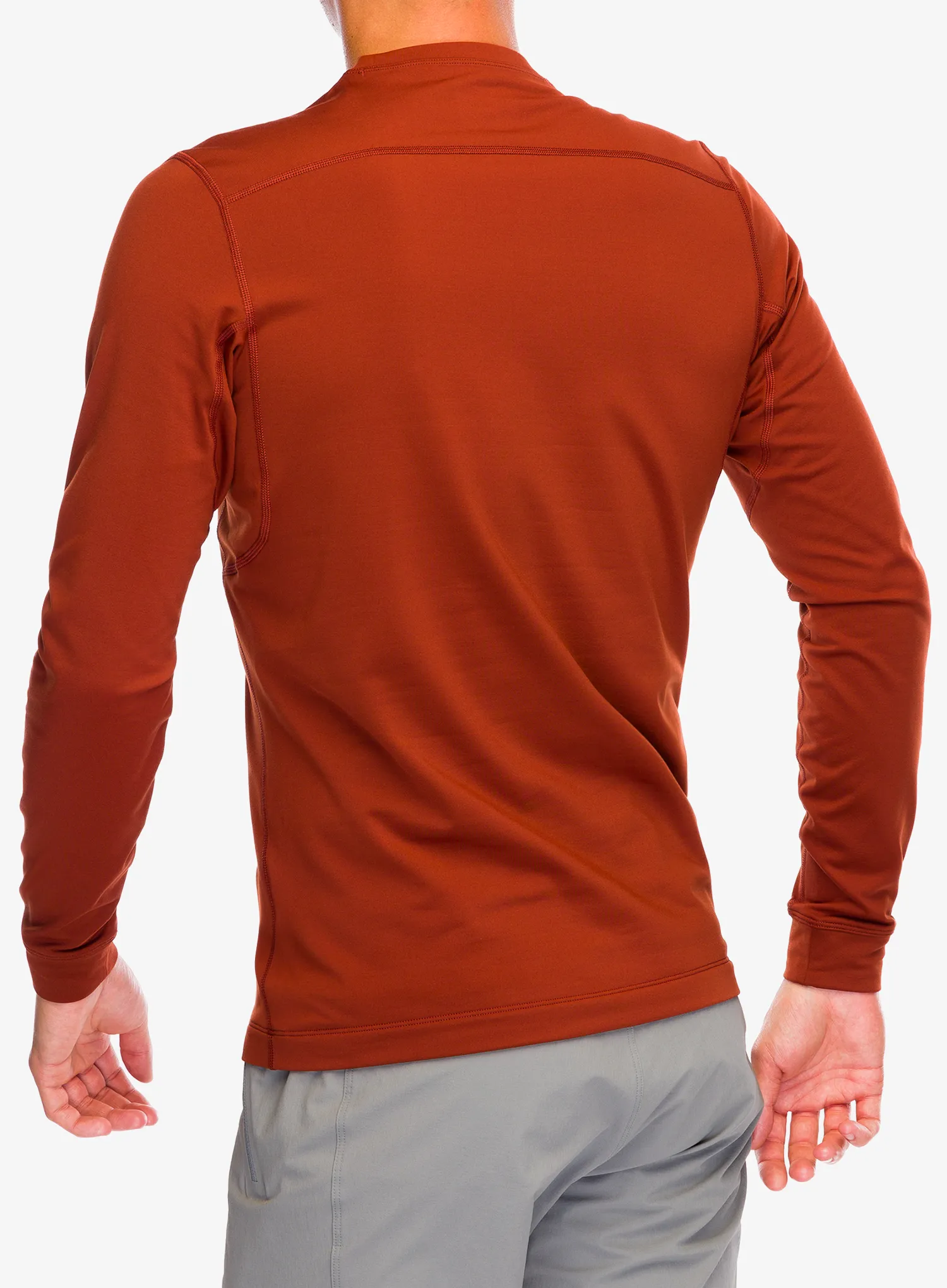 Термокофта Arcteryx Rho LT Crew Neck - sequoia