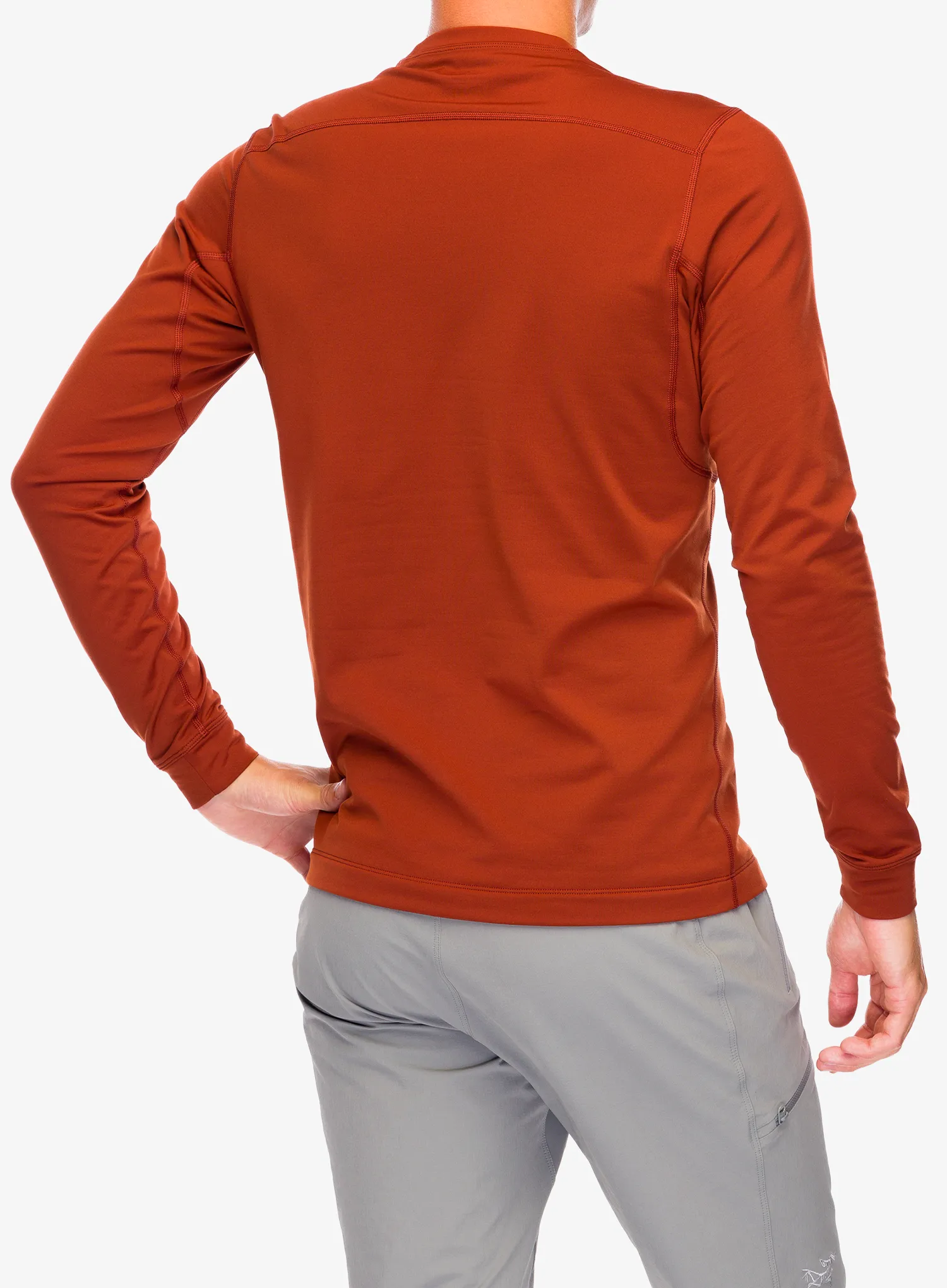 Термокофта Arcteryx Rho LT Crew Neck - sequoia