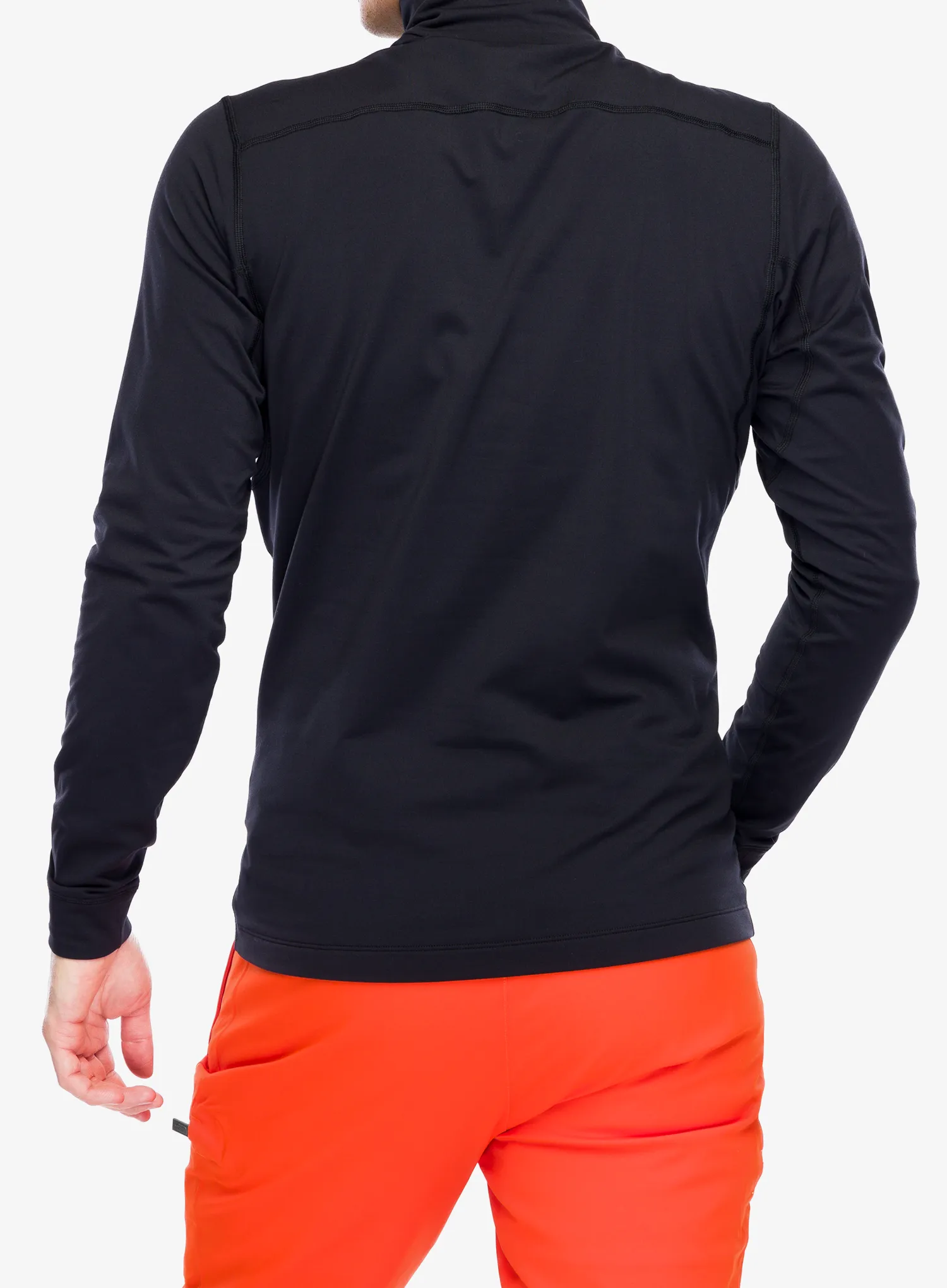 Термокофта Arcteryx Rho LT Zip Neck - blk