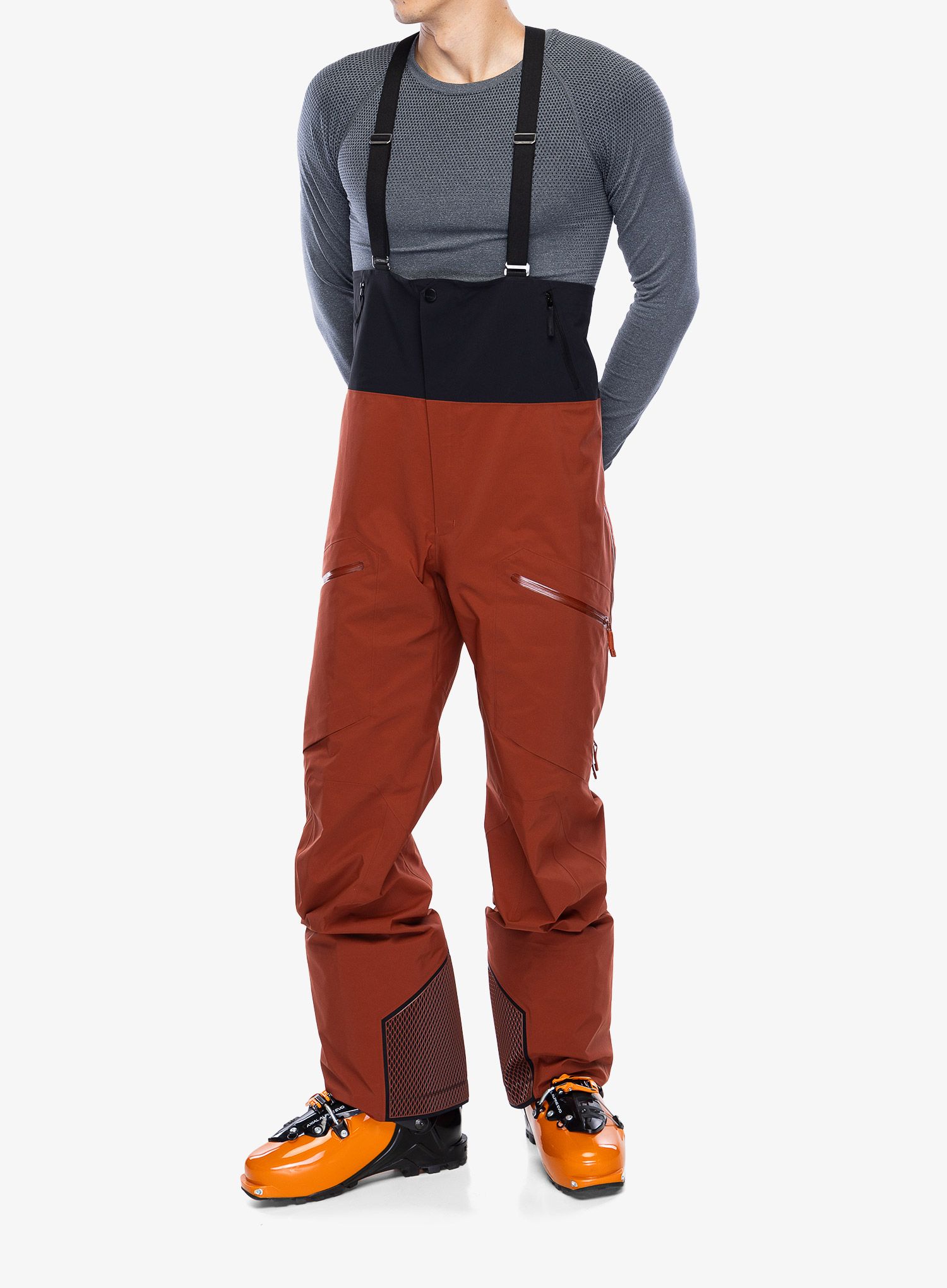 Штани скітурингові Arcteryx Rush Bib Pant - sequoia