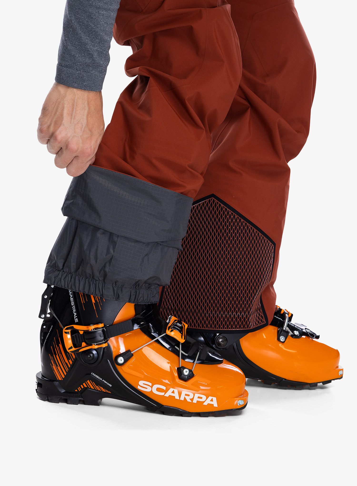 Штани скітурингові Arcteryx Rush Bib Pant - sequoia