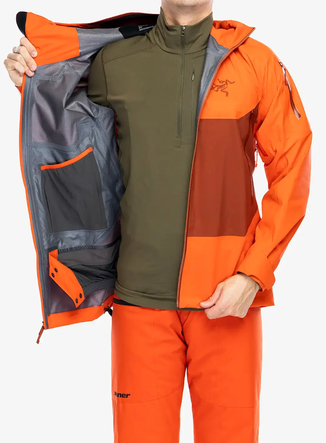 Куртка лижна Arcteryx Sabre Jacket - solaris/sequoia