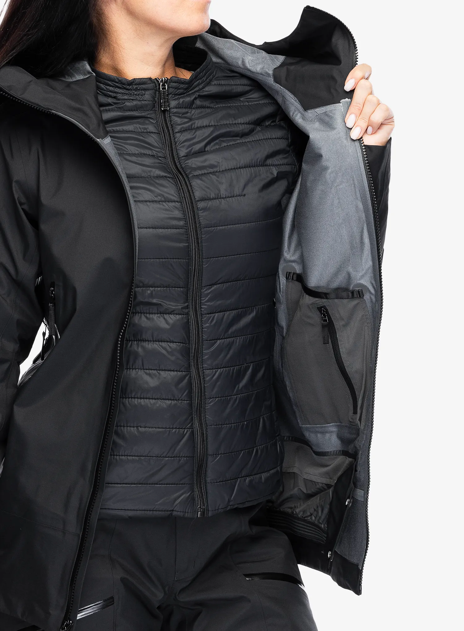 Куртка з мембраною жіноча Arcteryx Sentinel Jacket - black