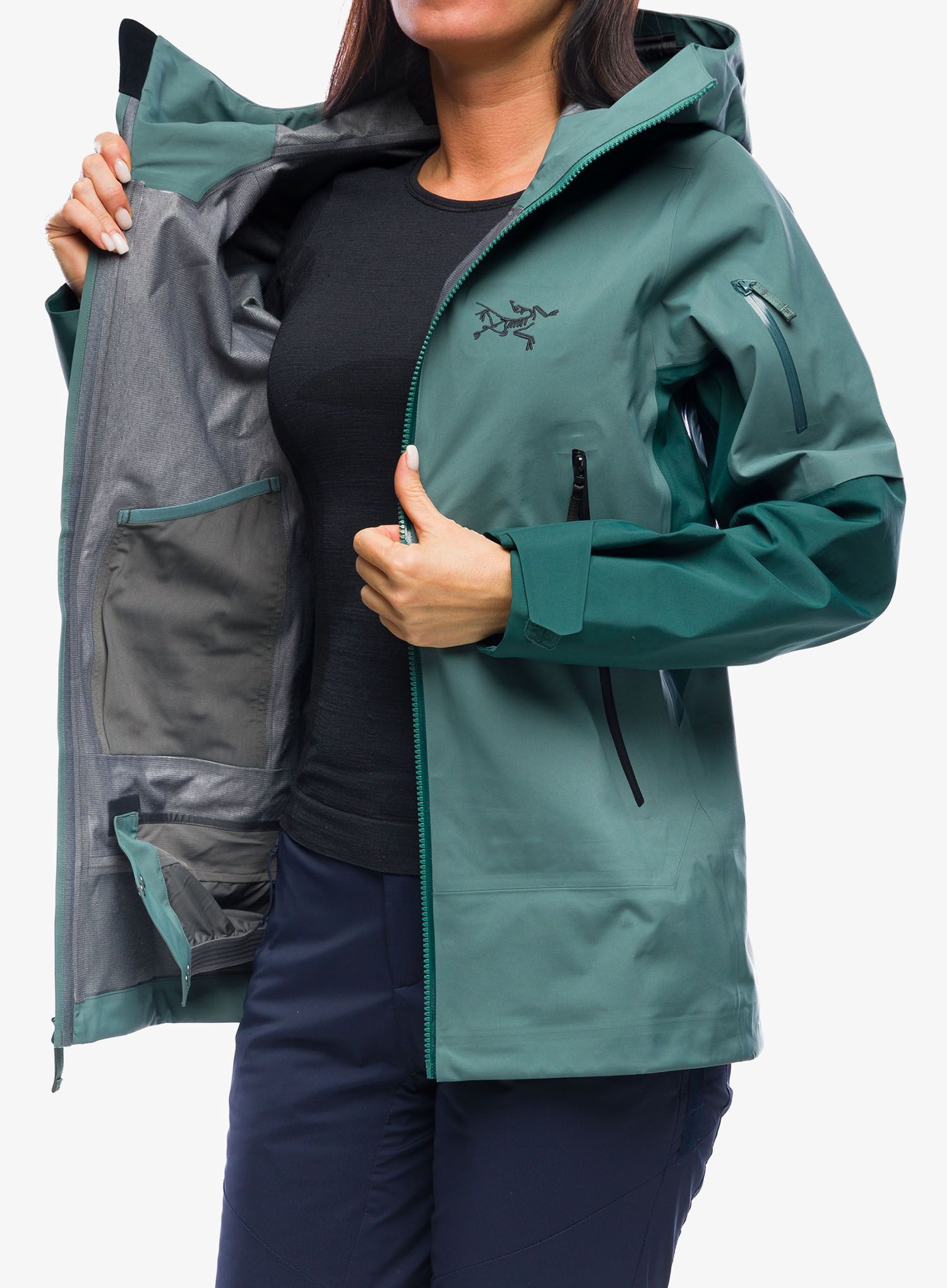 Куртка жіноча GORE-TEX Arcteryx Sentinel Jacket - boxcar/pytheas