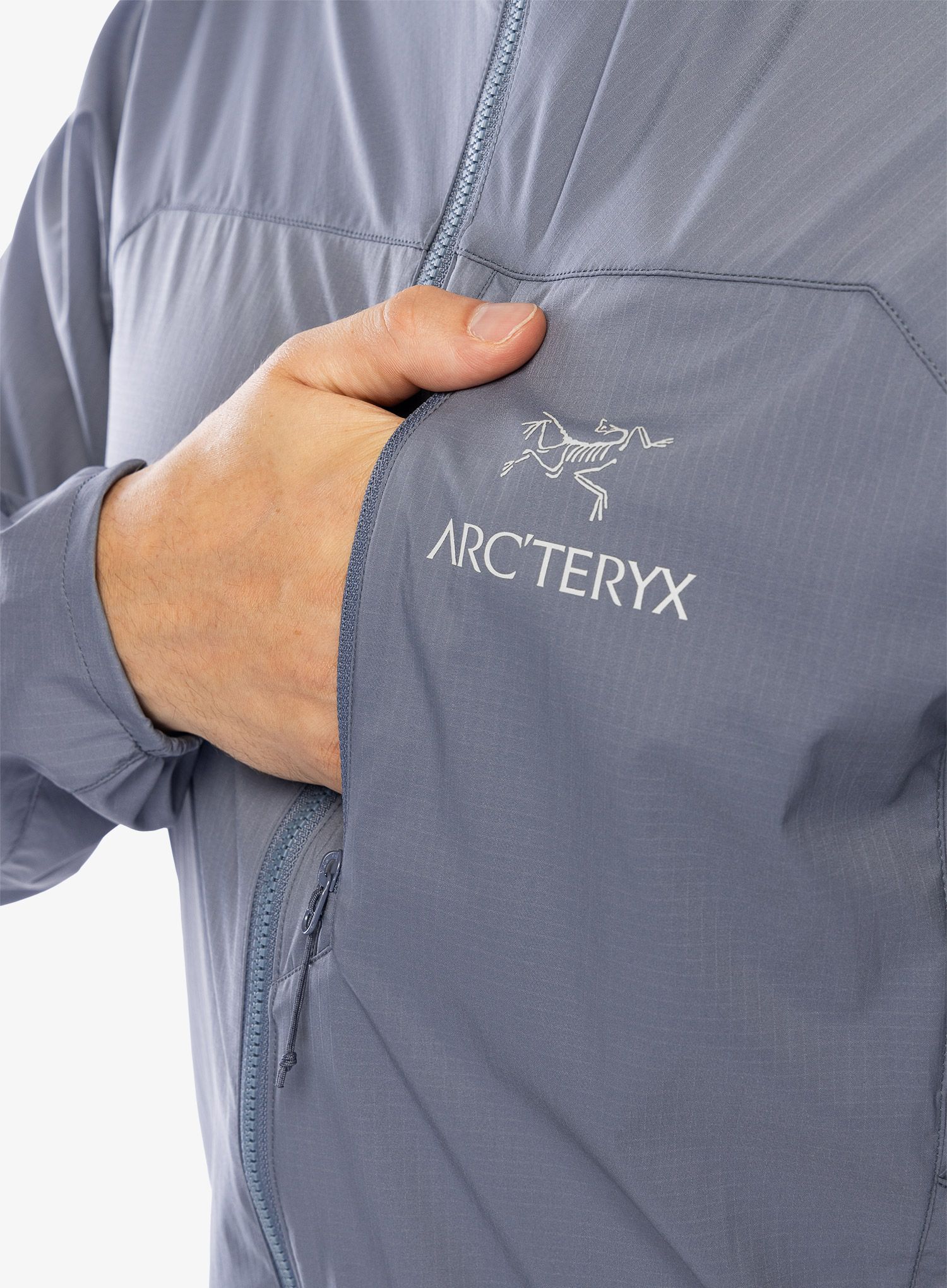 Вітровка Arcteryx Squamish Hoody - stratus