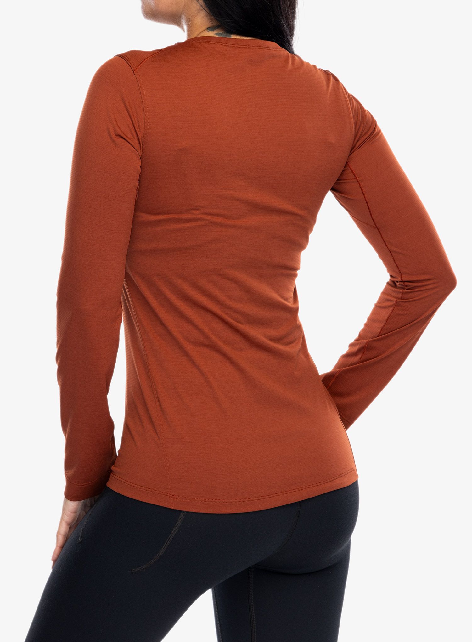 Кофта жіноча Arcteryx Taema Crew Neck Shirt LS - sequoia heather