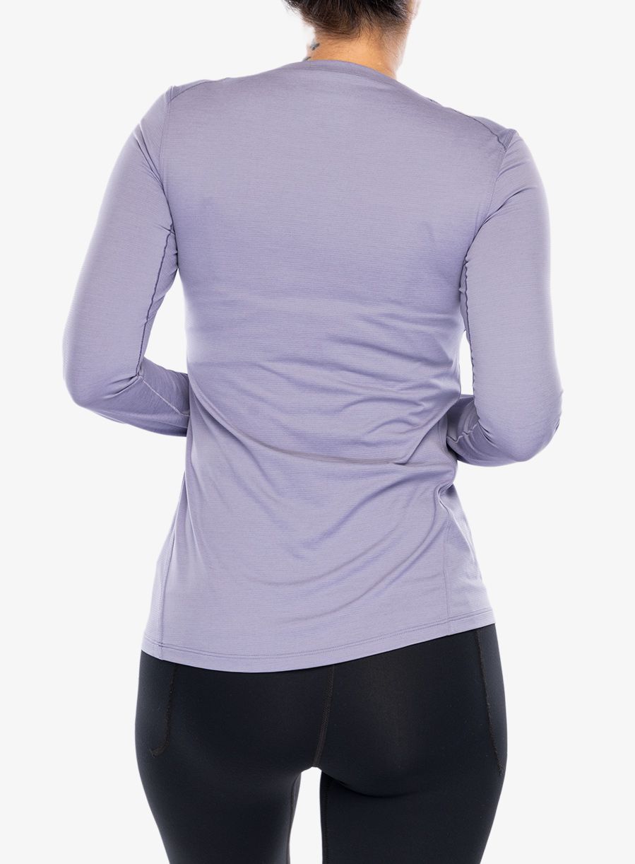 Кофта жіноча Arcteryx Taema Crew Neck Shirt LS - velocity heather