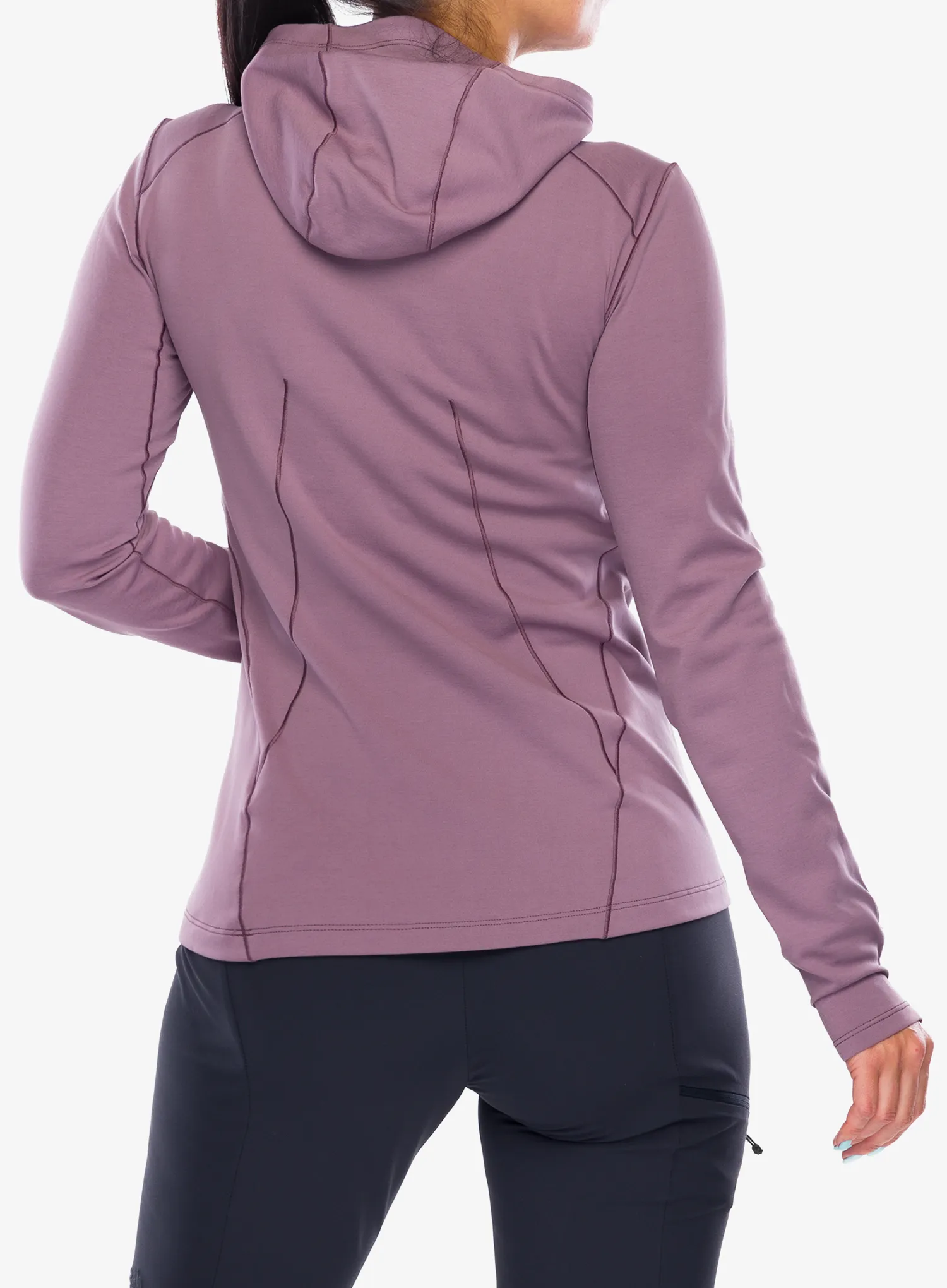 Кофта з каптуром жіноча Arcteryx Taema Thermal Hoody - interstellar heather