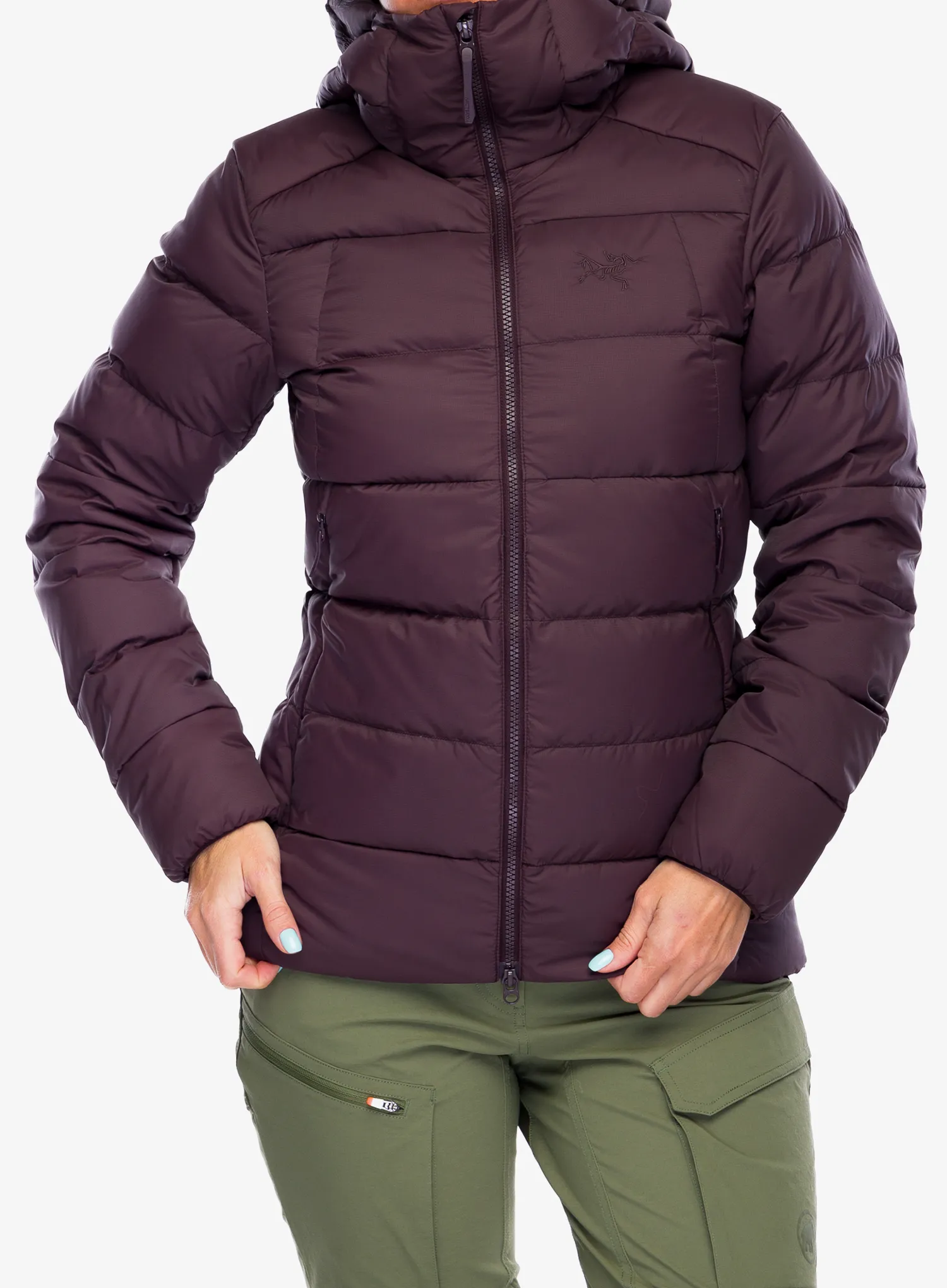 Пуховик жіноча Arcteryx Thorium Hoody - phantasm