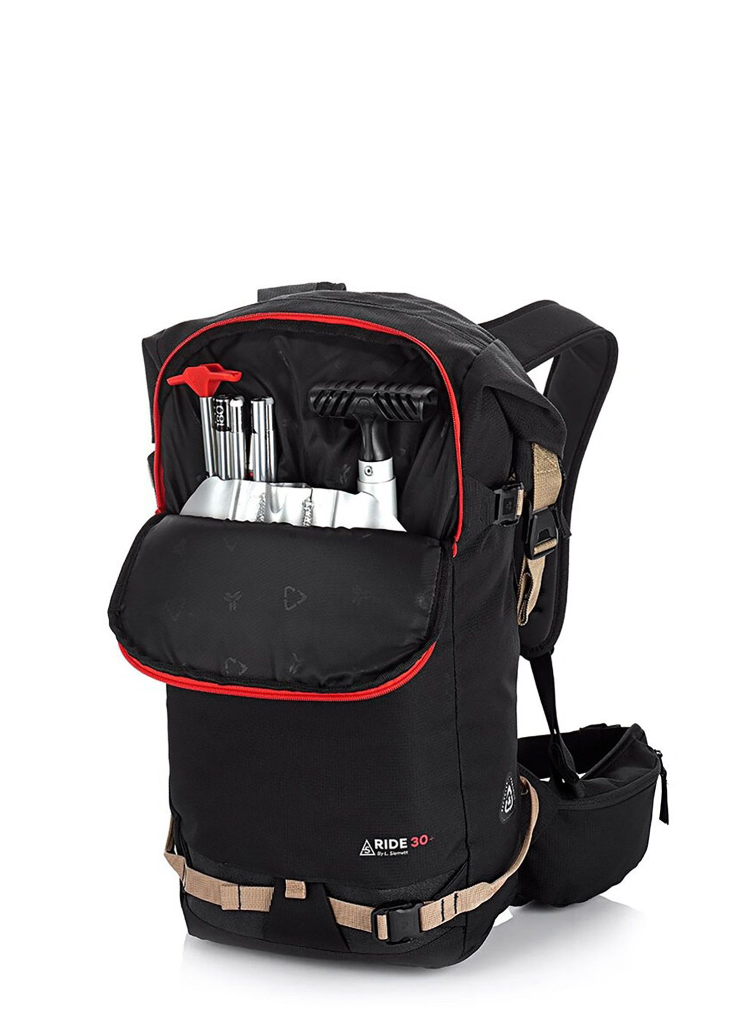 Рюкзак лижний Arva Ride 30+ - black