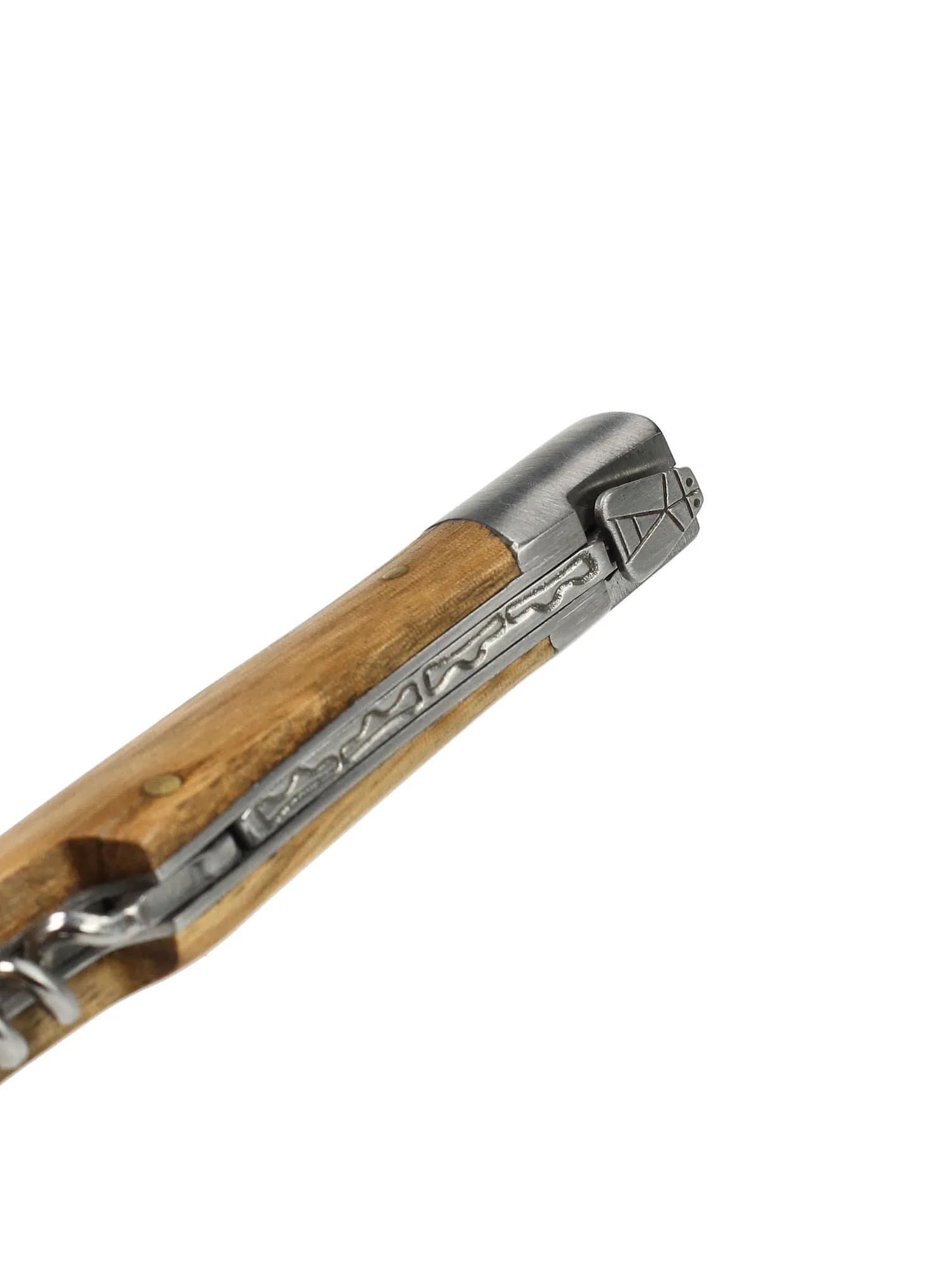 Ніж туристичний складний Baladeo Tradition 12 cm - zebrano/kork