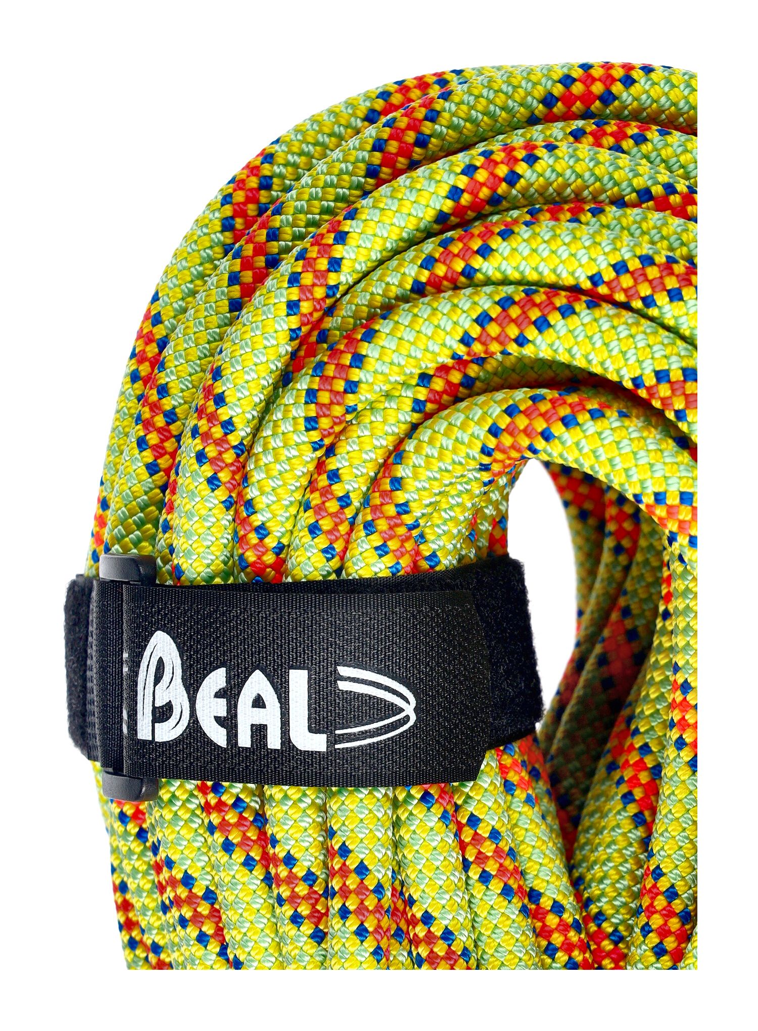 Мотузка для альпінізму Beal Booster III 9,7 mm 60 m Unicore Dry Cover - anis
