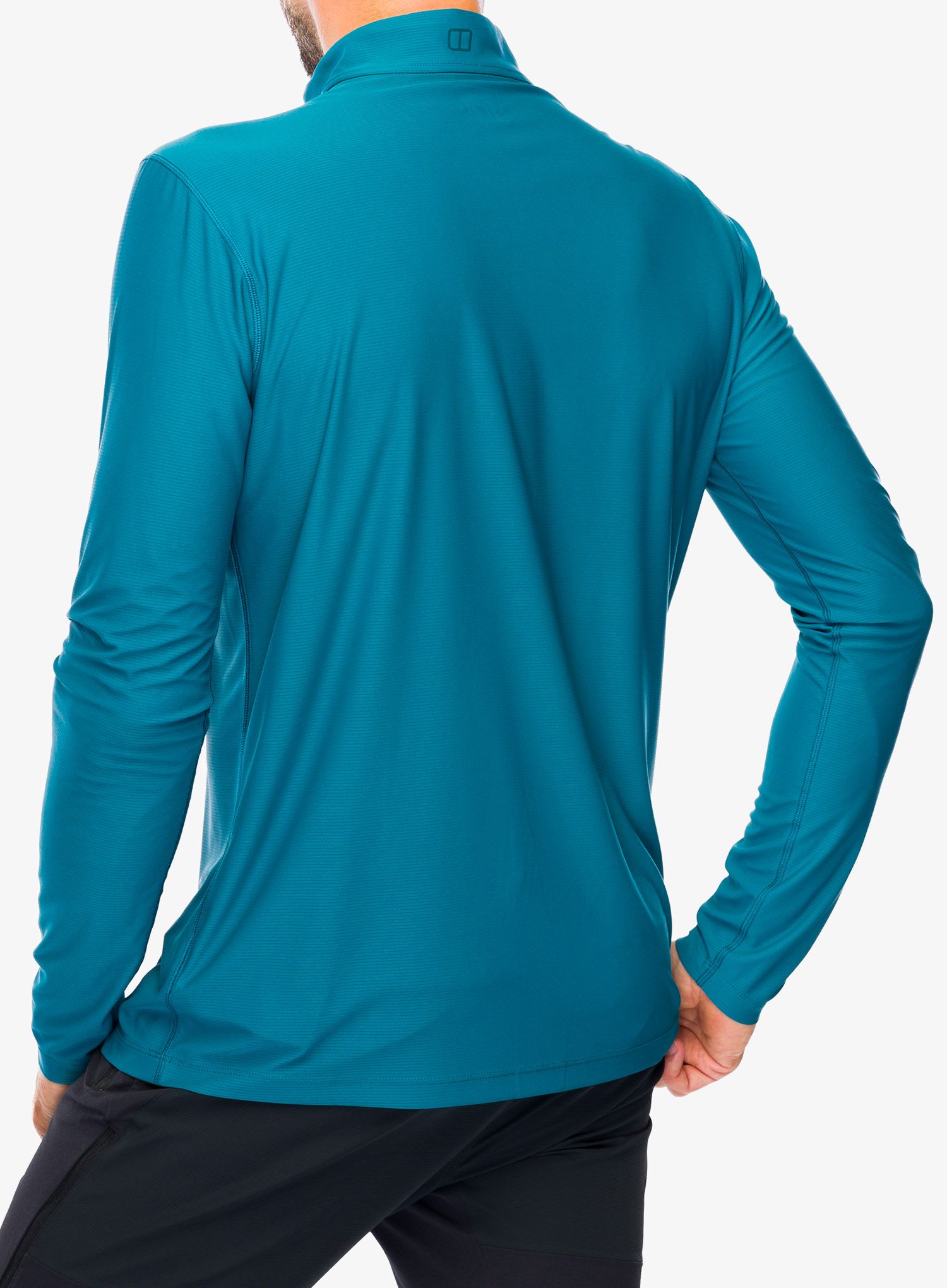 Кофта Berghaus 24/7 Tech Tee LS HZ - deep ocean