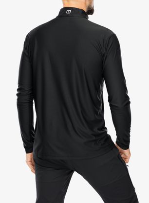 Кофта Berghaus 24/7 Tech Tee LS HZ - jet black