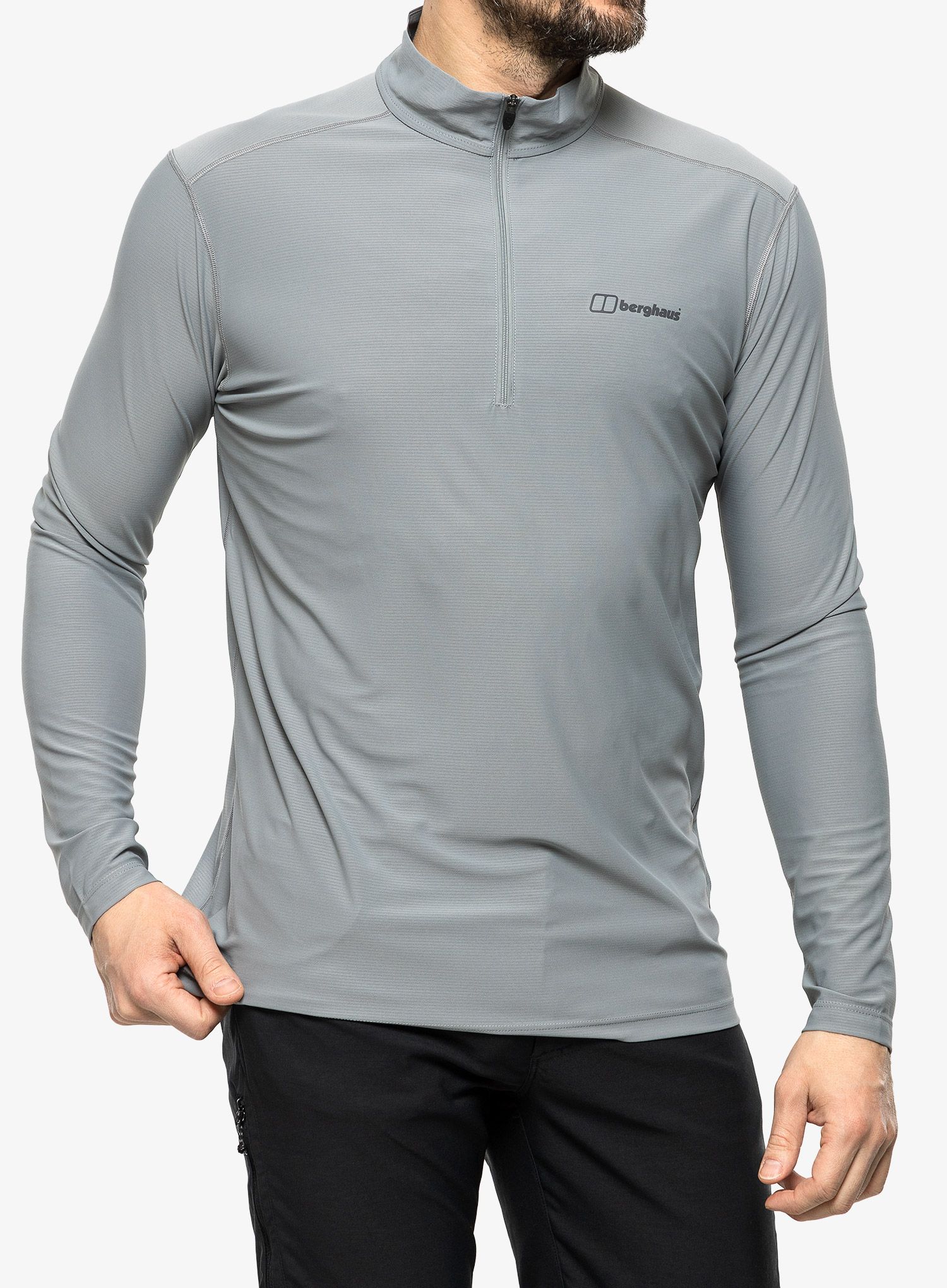 Кофта без каптура Berghaus 24/7 Tech Tee LS HZ - monument