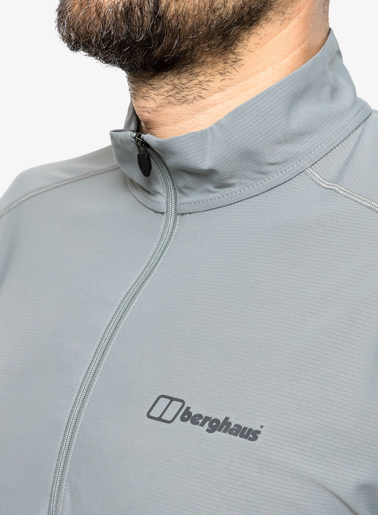 Кофта без каптура Berghaus 24/7 Tech Tee LS HZ - monument