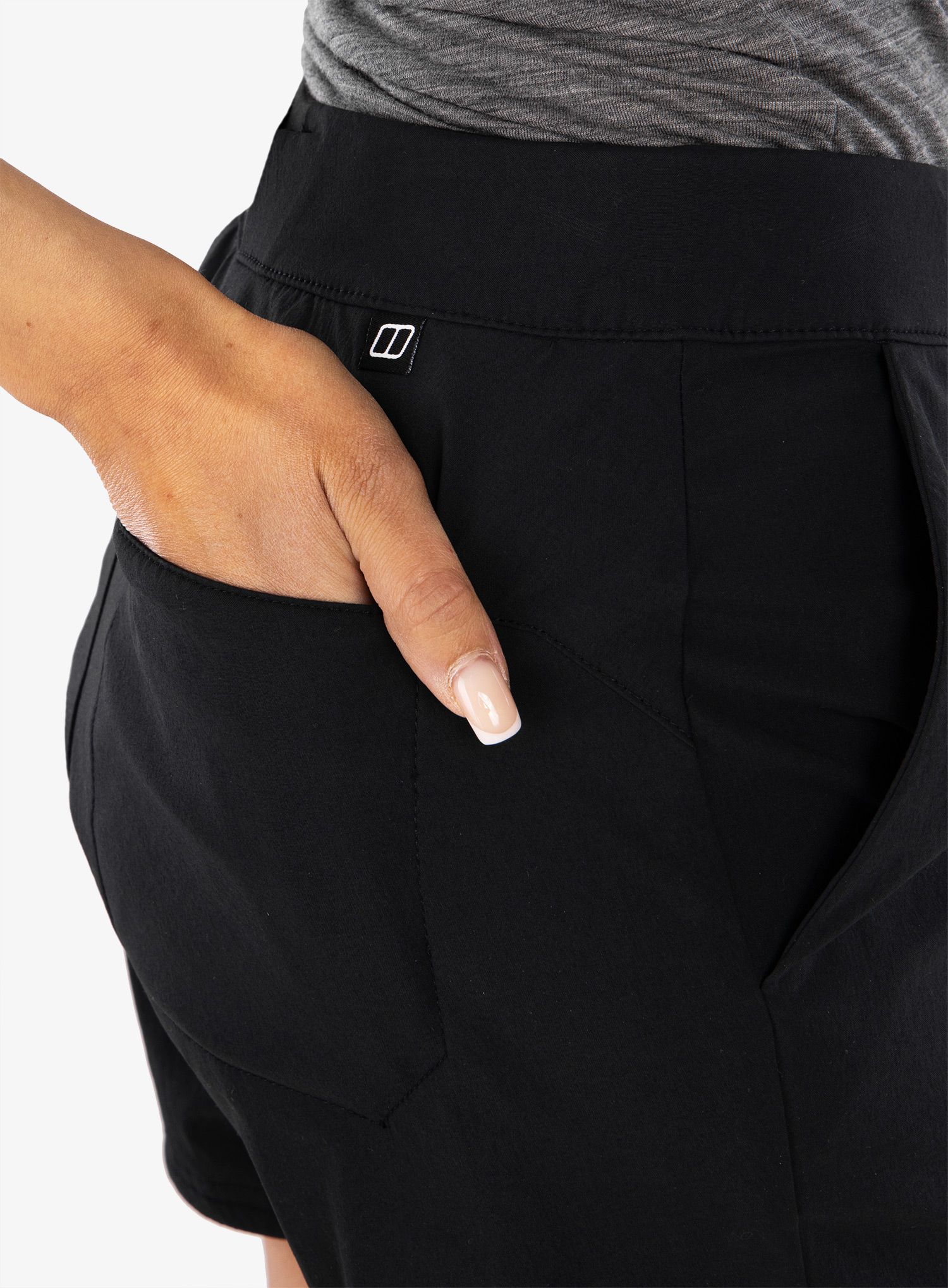 Шорти туристичні жіночі Berghaus Alta Stretch Short - jet black