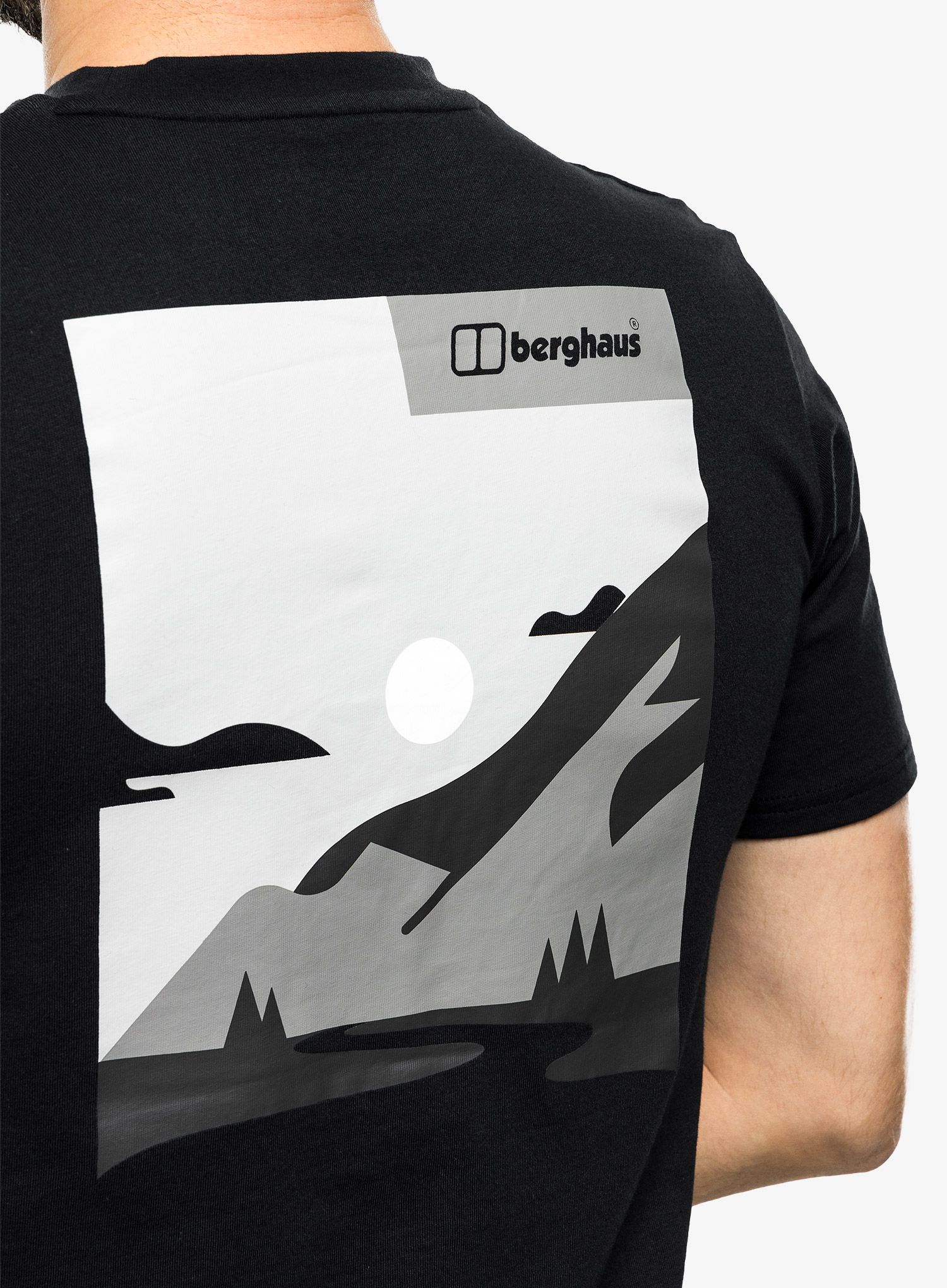 Футболка бавовняна Berghaus Buttermere Ss Tee - black/black