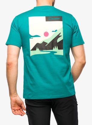 Футболка Berghaus Buttermere Ss Tee - deep lake