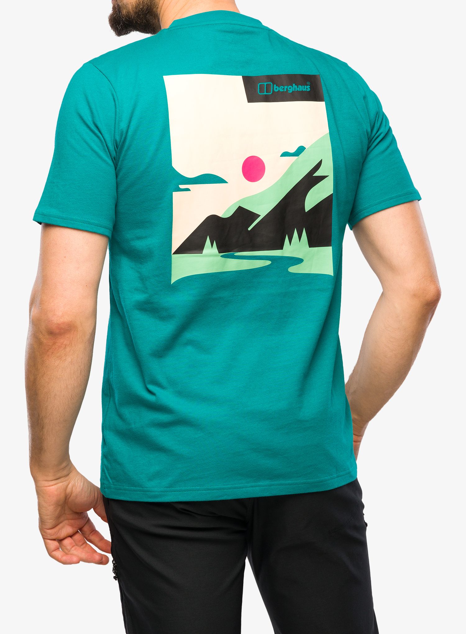 Футболка Berghaus Buttermere Ss Tee - deep lake