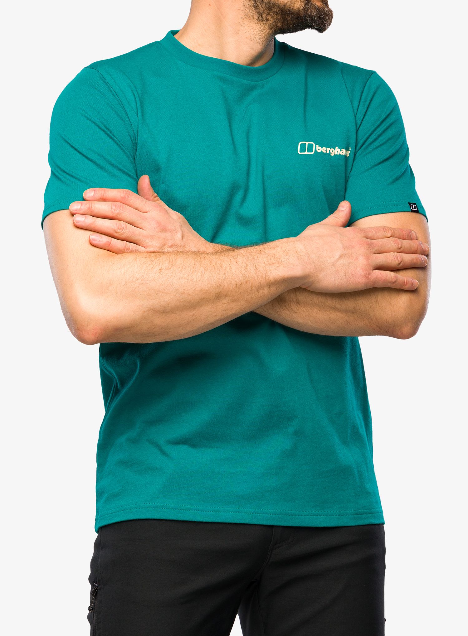 Футболка Berghaus Buttermere Ss Tee - deep lake