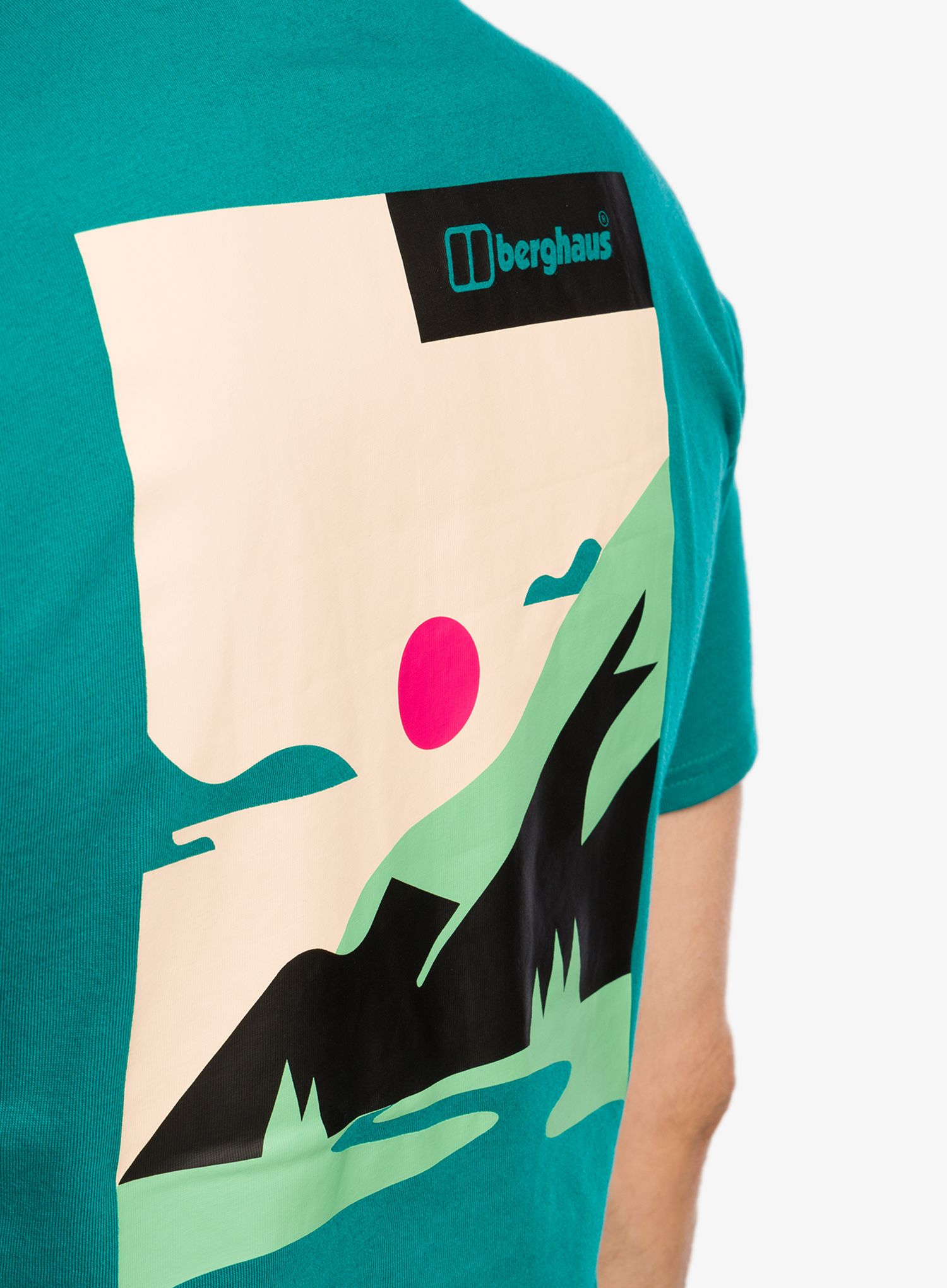 Футболка Berghaus Buttermere Ss Tee - deep lake