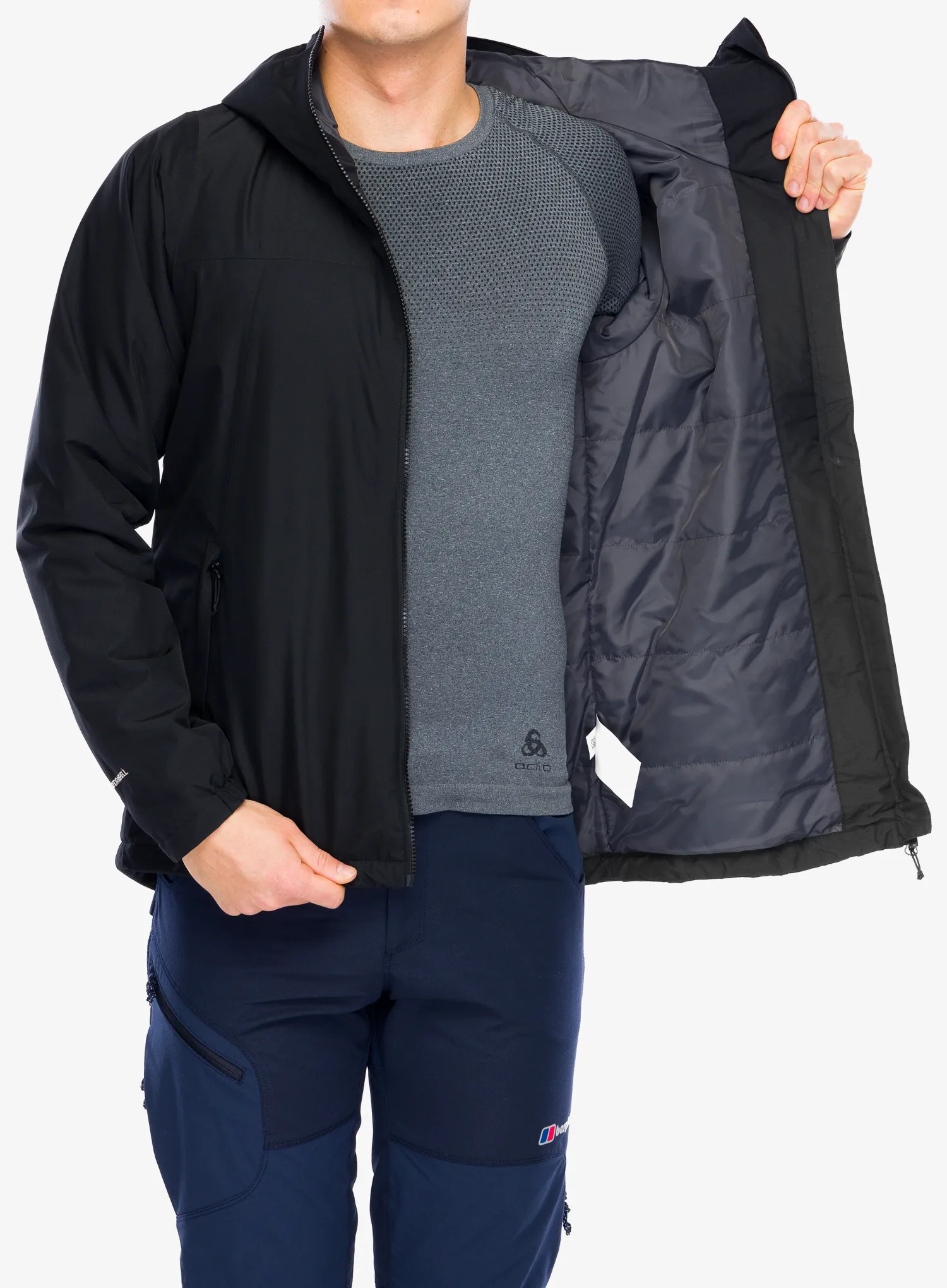 Куртка утеплена Berghaus Deluge Pro 3.0 Insulated Jacket - black/black