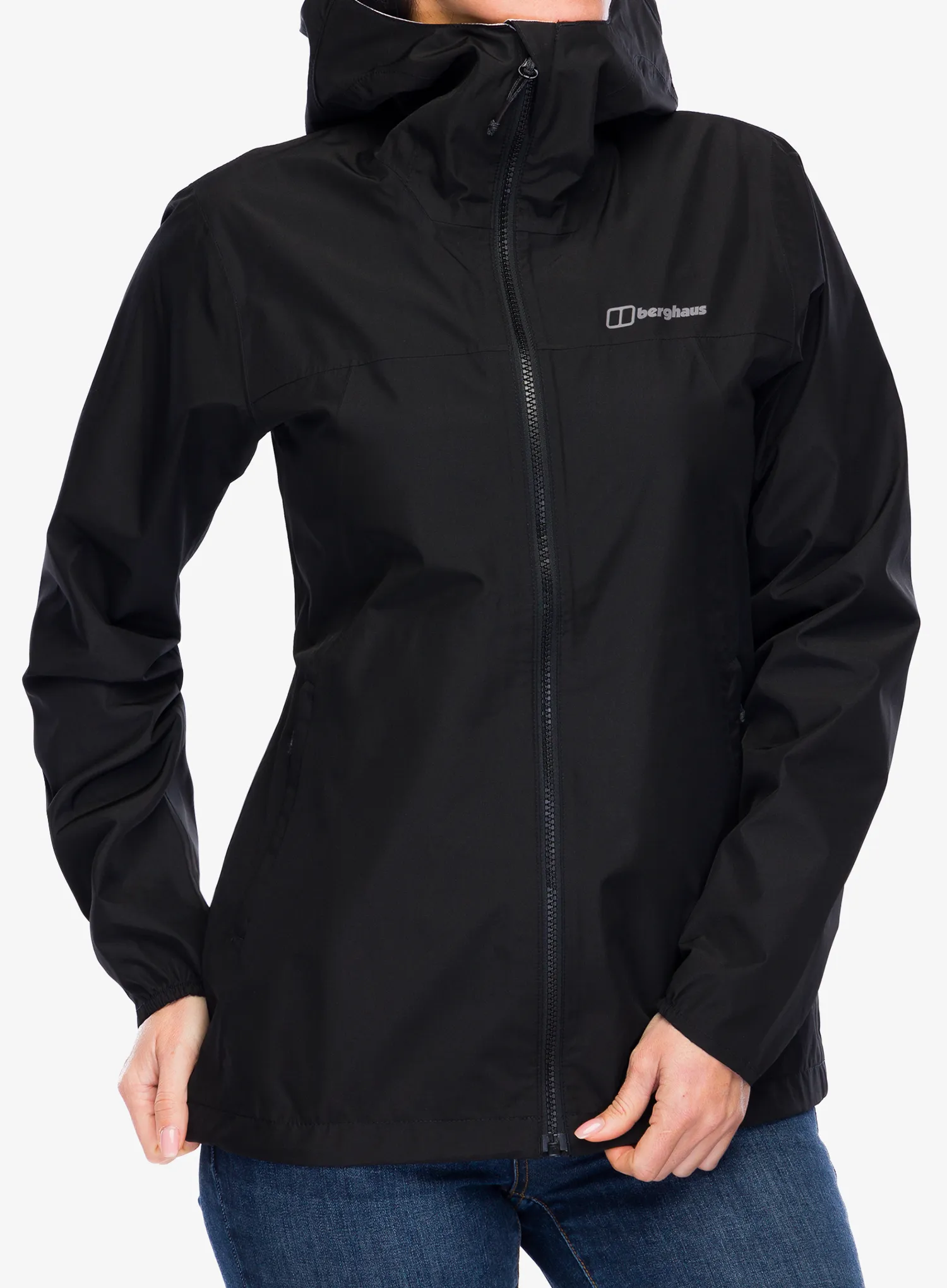 Куртка дощовик жіноча Berghaus Deluge Pro 3.0 Jacket - black/black