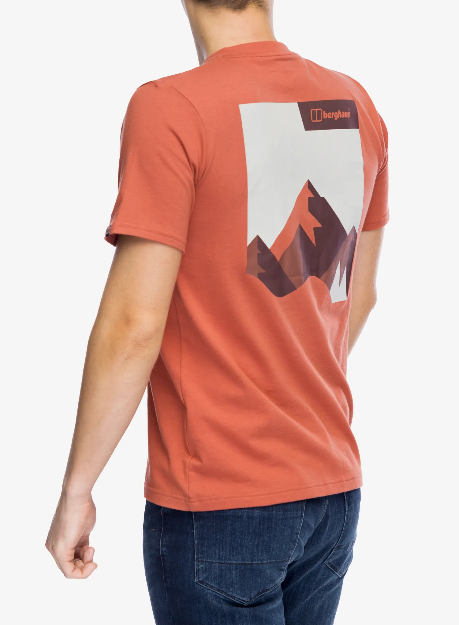 Футболка Berghaus Dolomites Mtn SS Tee - redwood