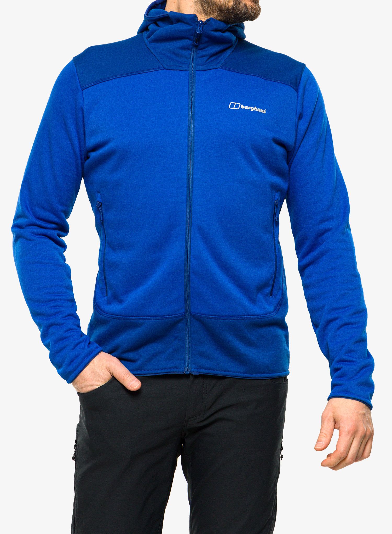 Кофта флісова Berghaus Heuburg Hoody - turkish sea/limoges