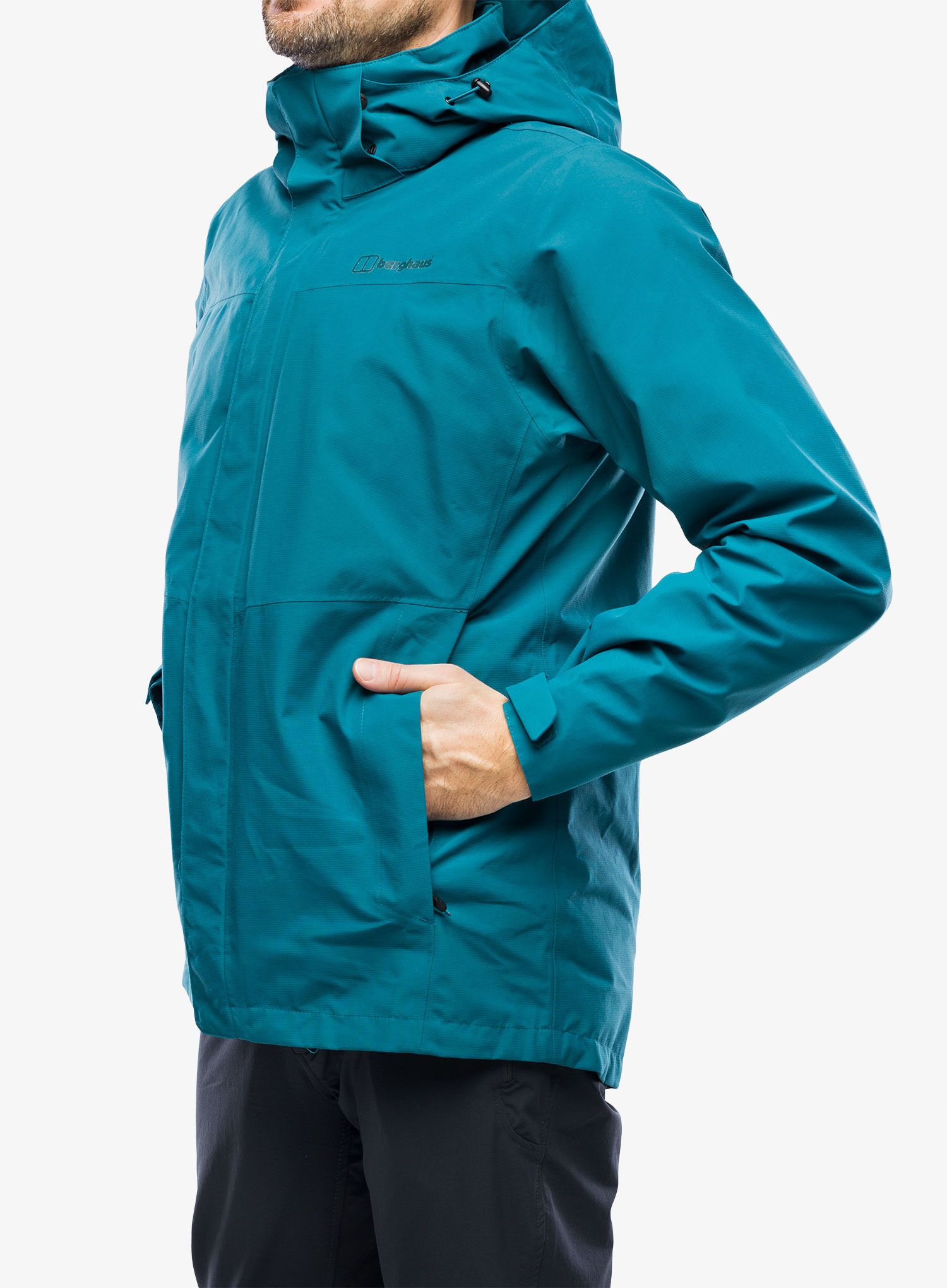Куртка дощовик Berghaus Hillwalker InterActive Jacket - deep ocean