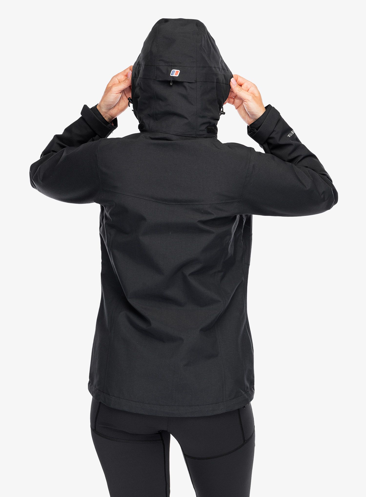 Куртка з мембраною жіноча Berghaus Hillwalker InterActive Shell - black/black