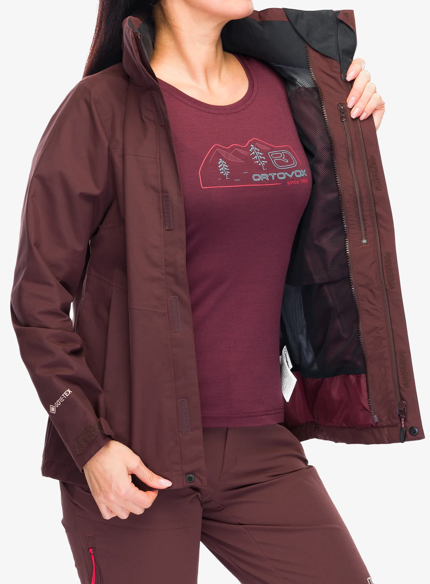 Куртка жіноча Berghaus Hillwalker InterActive Shell - cedar brown