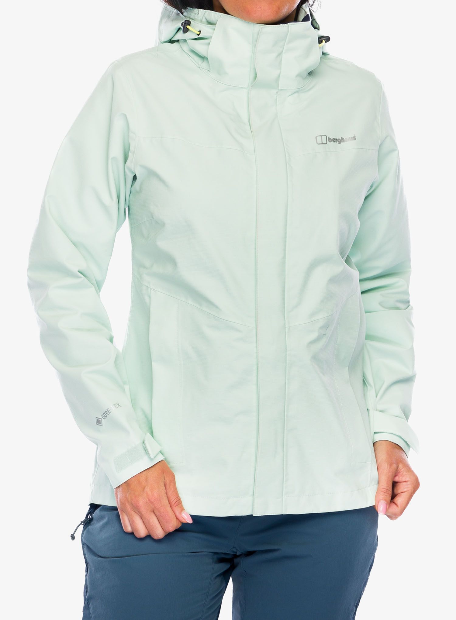 Куртка жіноча GORE-TEX Berghaus Hillwalker InterActive Shell - green salt