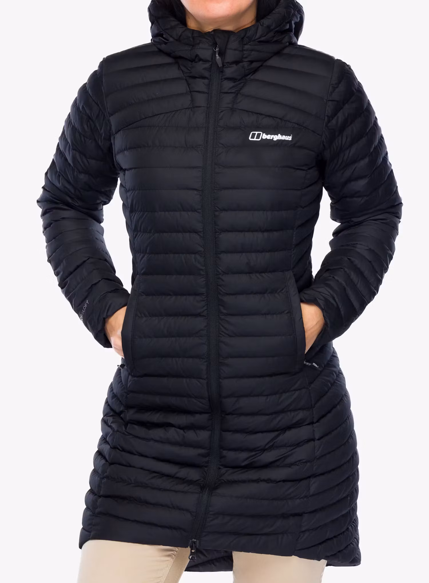 Плащ жіночий Berghaus Nula Micro Long Jacket - black/black