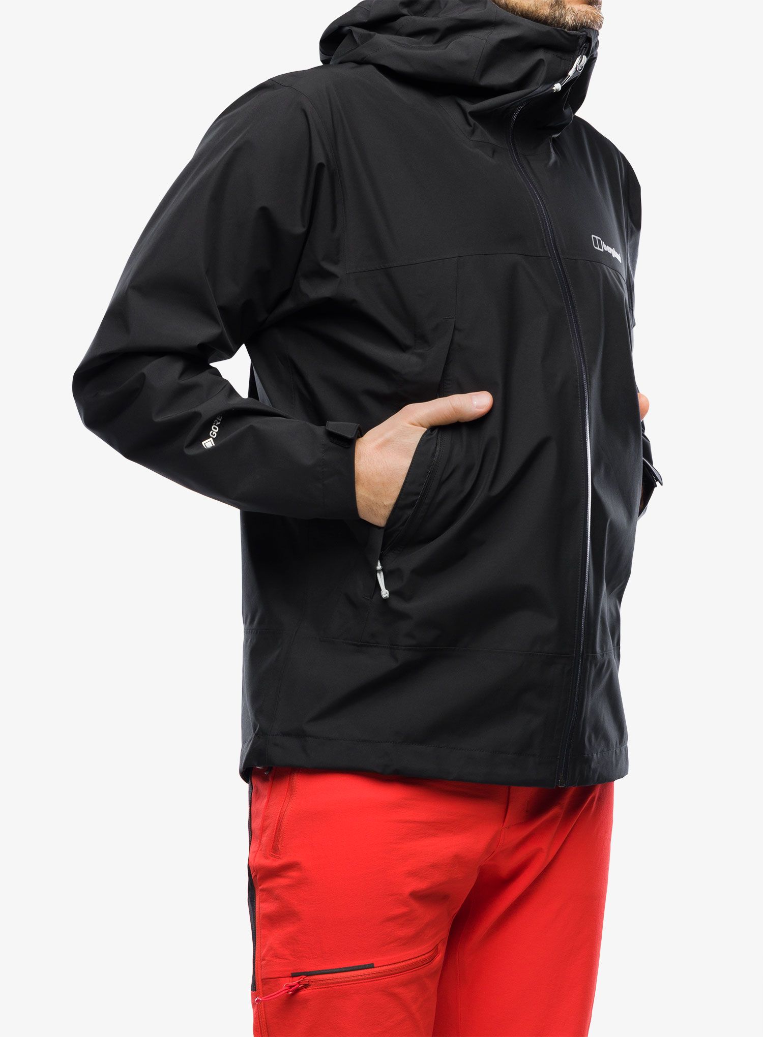Куртка дощовик Berghaus Paclite Dynak Shell Jacket - black/black